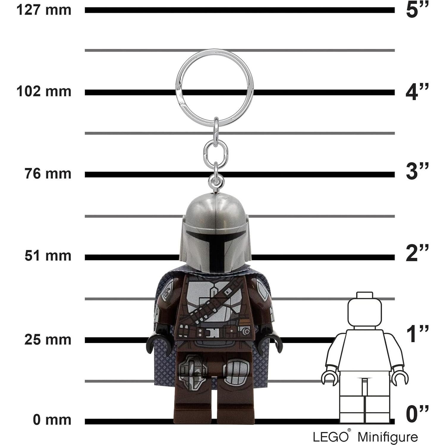 LEGO Star Wars Llavero The Mandalorian con Luz LED 7,62 cm