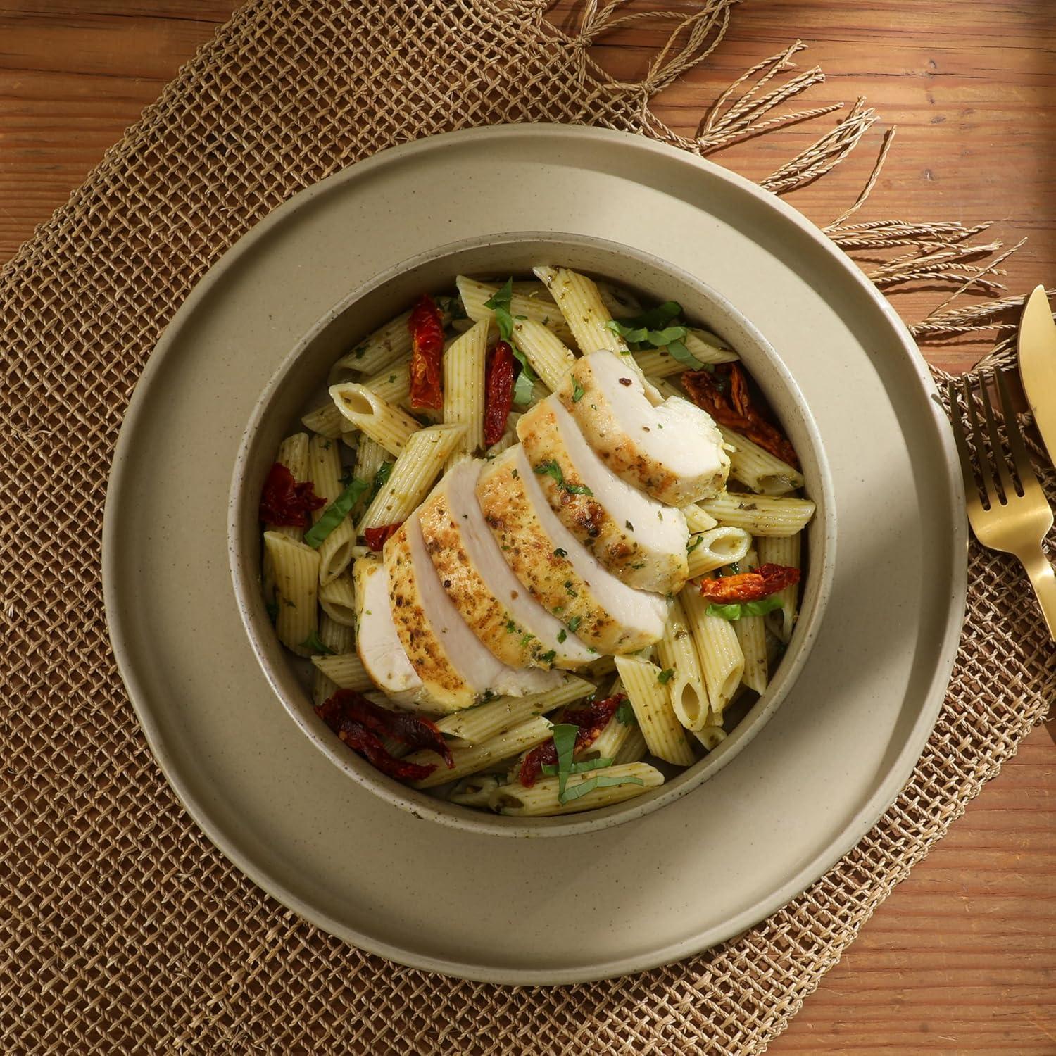 Vajilla Gibson Elite Tatum 16 Piezas Porcelana Verde