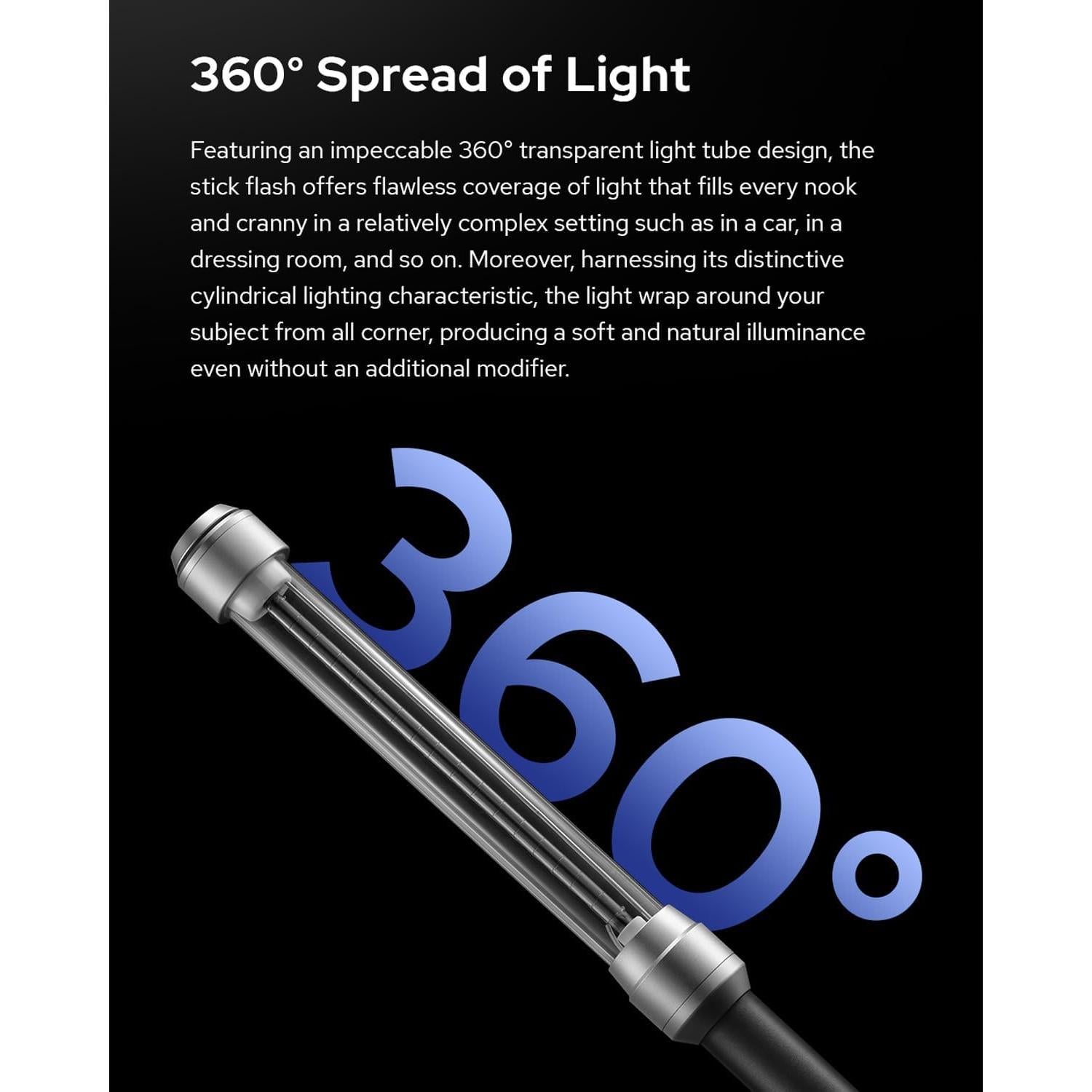 Godox AD-S200 Stick Flash Head 200W 5800K para AD200/AD200Pro