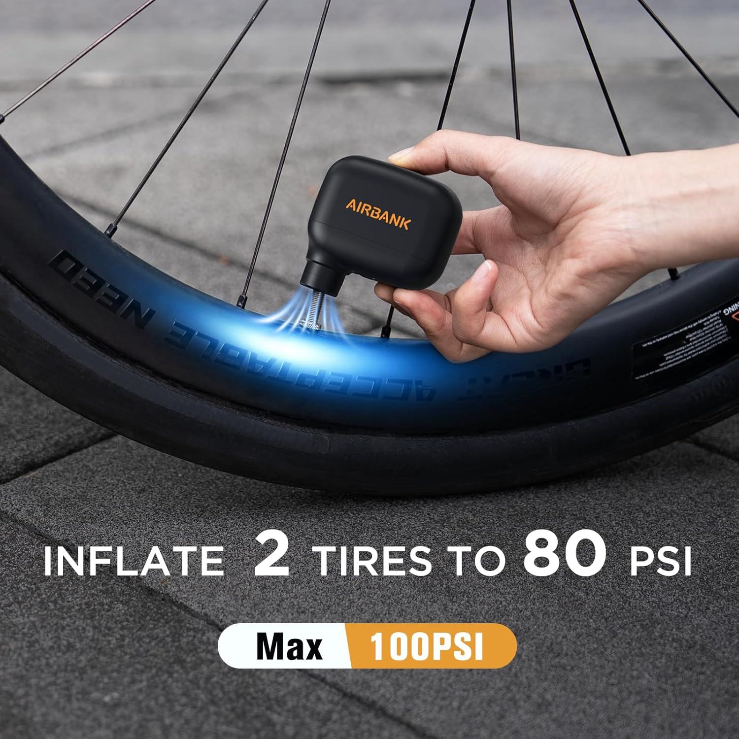 Bomba de Aire Eléctrica Portátil AIRBANK POCKET SE 100 PSI