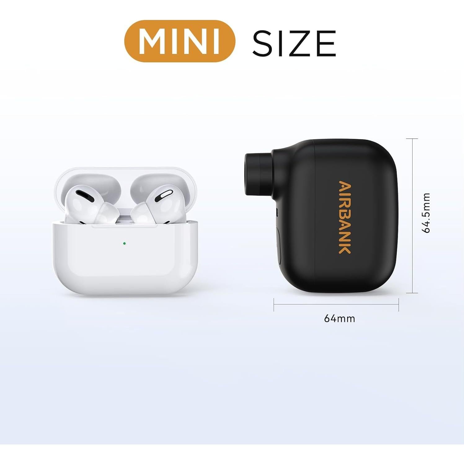 Bomba de Aire Eléctrica Portátil AIRBANK POCKET SE 100 PSI