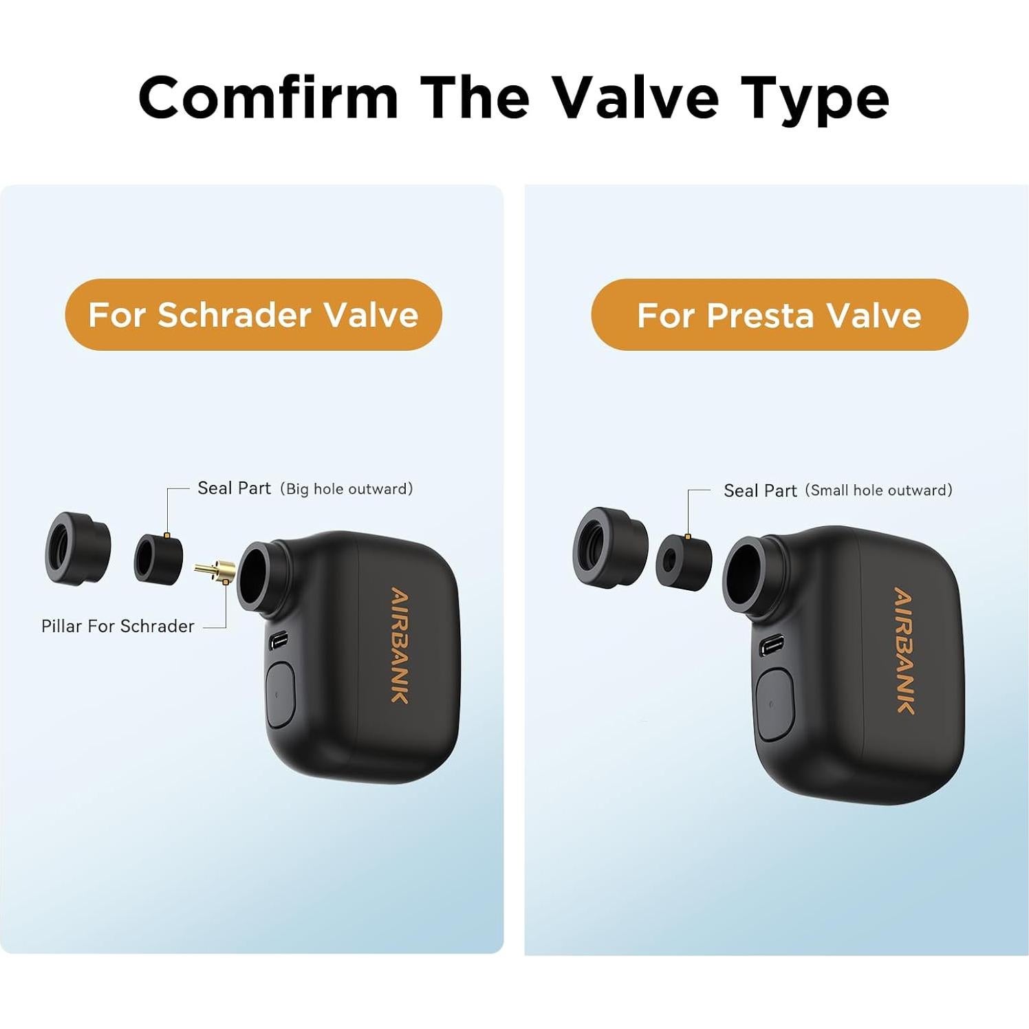 Bomba de Aire Eléctrica Portátil AIRBANK POCKET SE 100 PSI