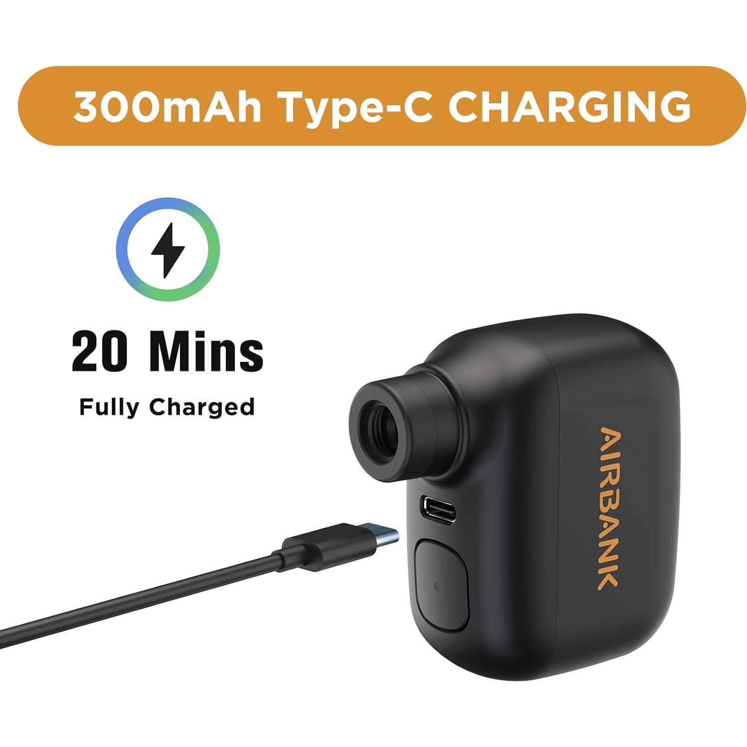 Bomba de Aire Eléctrica Portátil AIRBANK POCKET SE 100 PSI