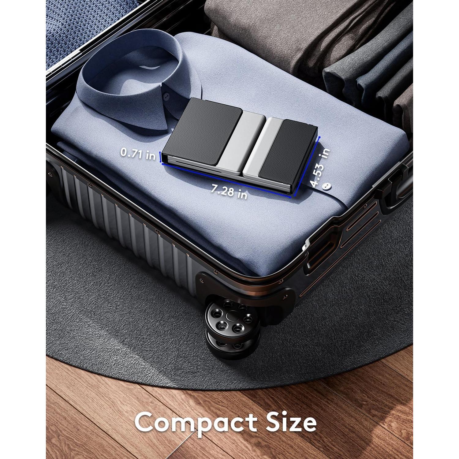 Teclado Bluetooth Plegable Samsers con Touchpad, Gris