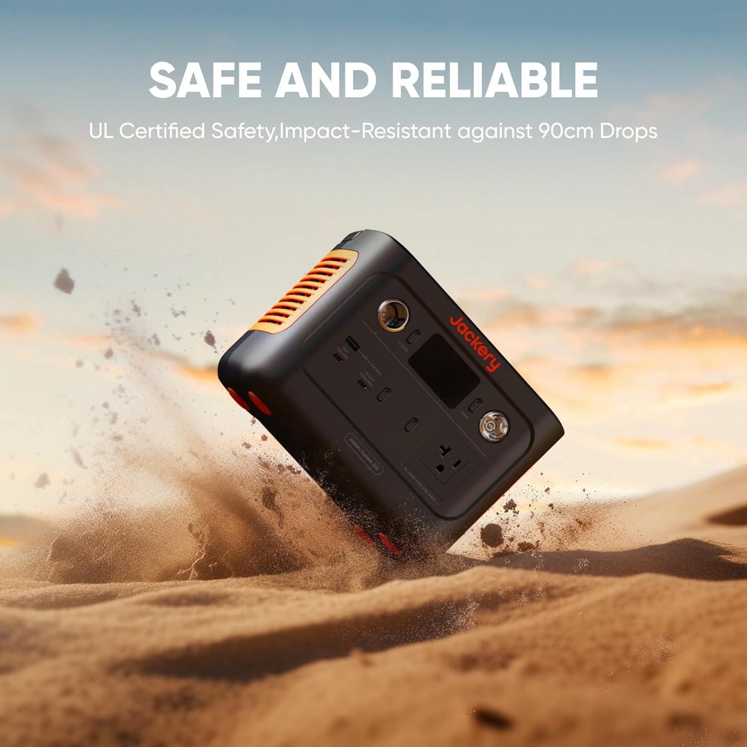 Estación de Energía Portátil Jackery Explorer 240 v2 256Wh