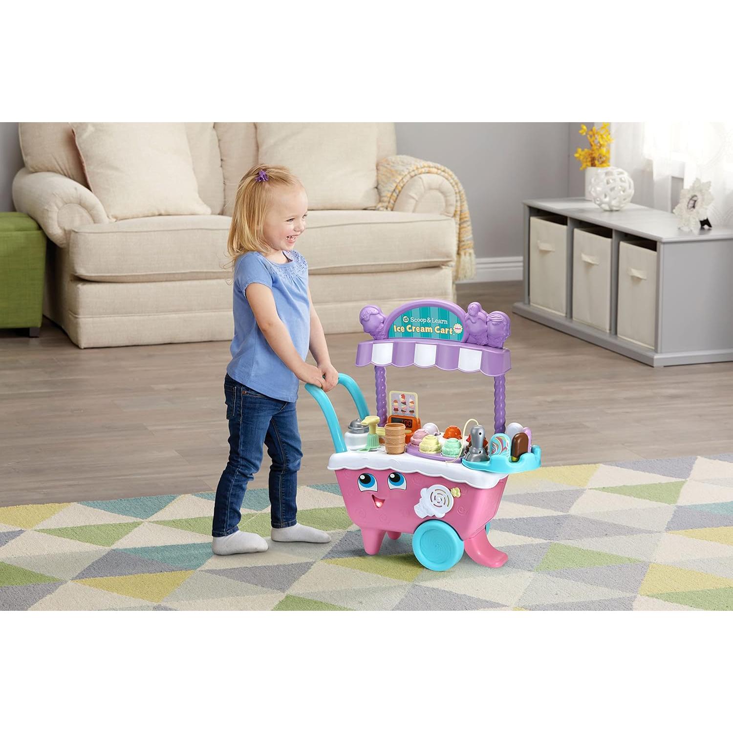 Carrito de Helados VTech Scoop and Learn Deluxe Rosa