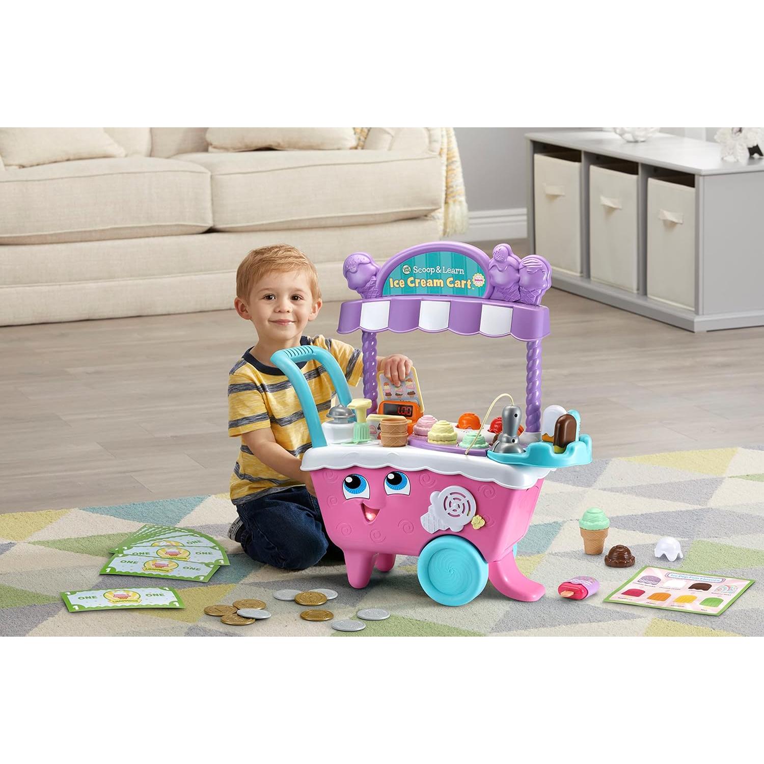Carrito de Helados VTech Scoop and Learn Deluxe Rosa