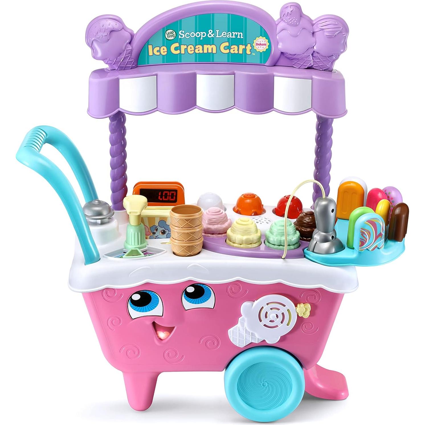 Carrito de Helados VTech Scoop and Learn Deluxe Rosa