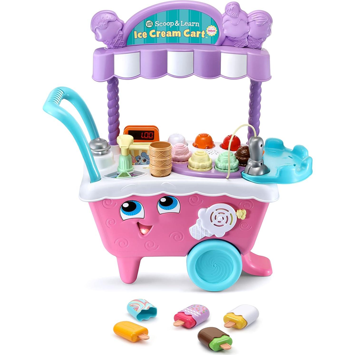 Carrito de Helados VTech Scoop and Learn Deluxe Rosa