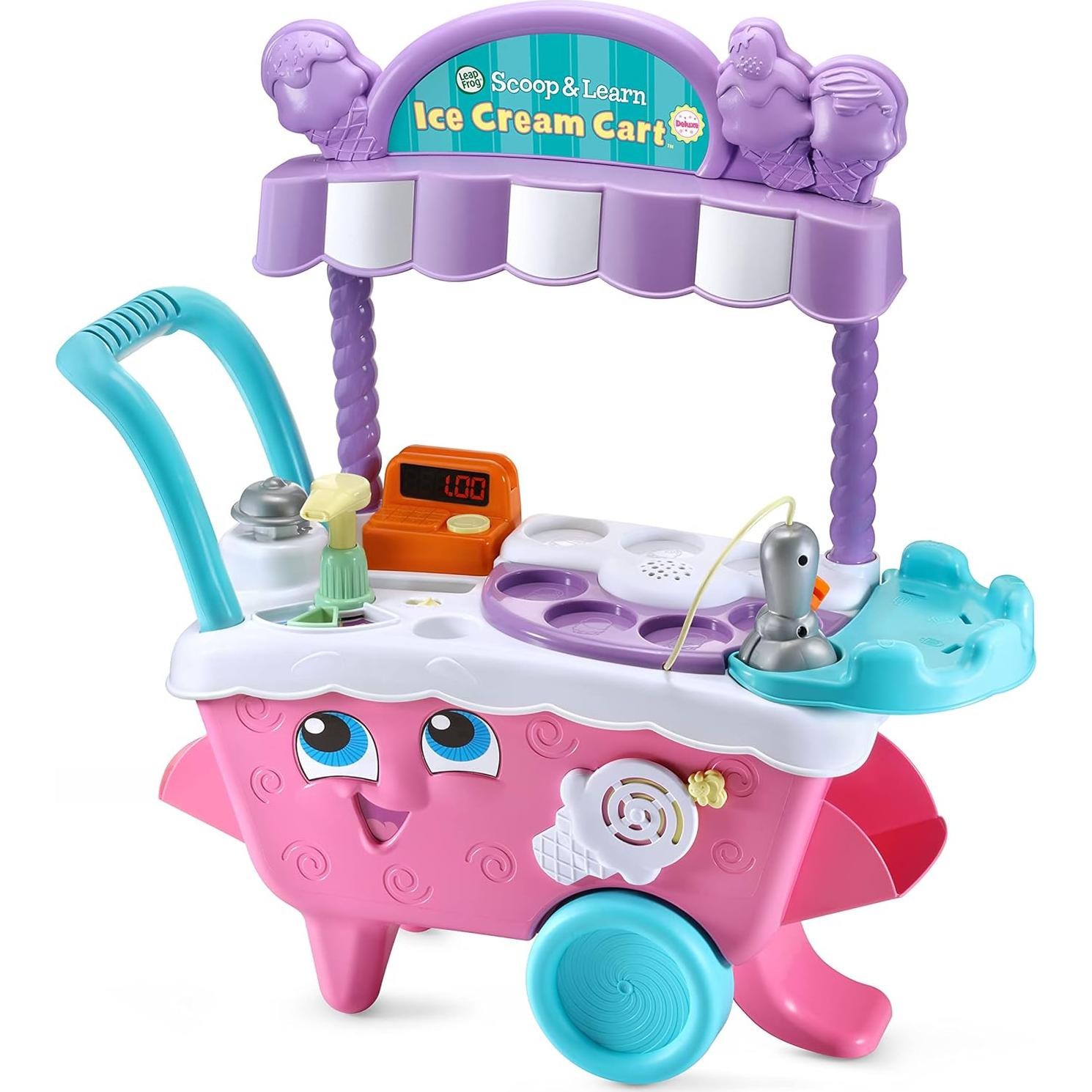Carrito de Helados VTech Scoop and Learn Deluxe Rosa