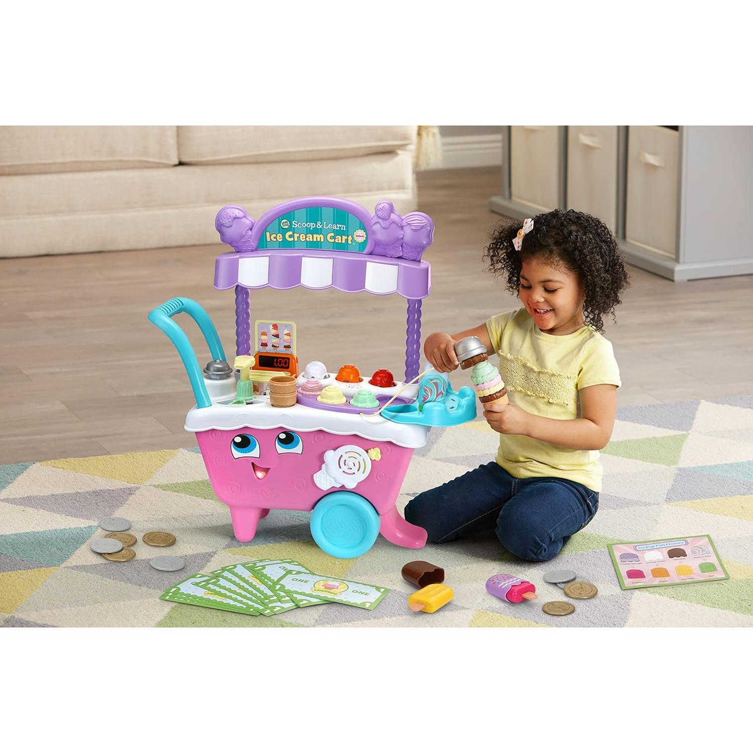 Carrito de Helados VTech Scoop and Learn Deluxe Rosa