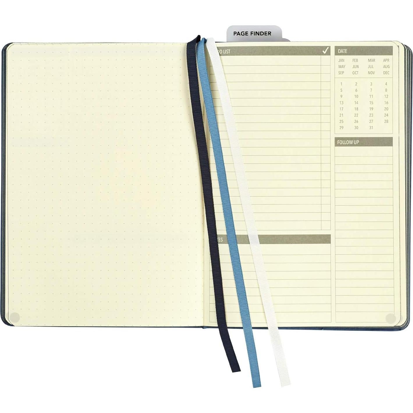 Planificador C.R. Gibson Cuero Sintético 240 Páginas 15x21 cm