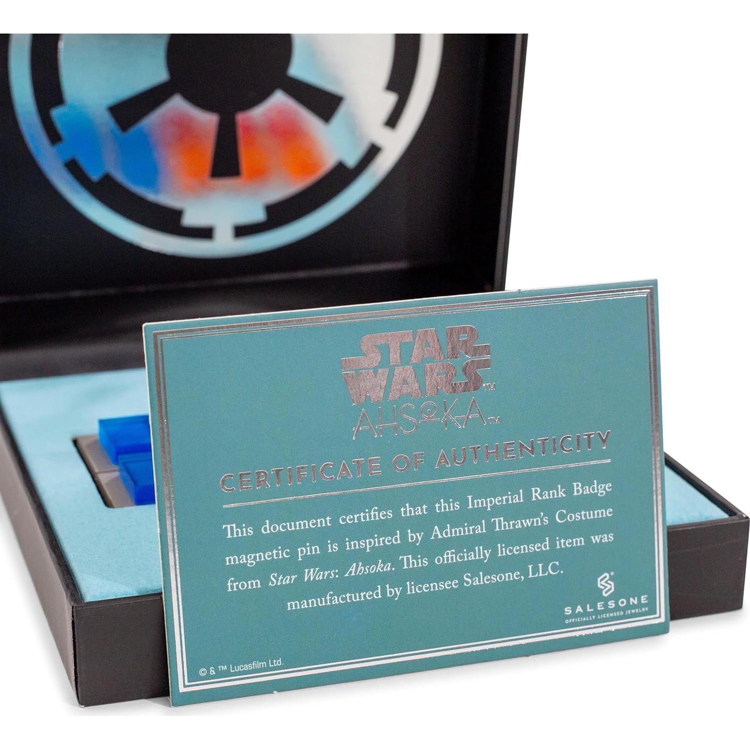 Réplica Insignia Rango Imperial Thrawn Star Wars Ahsoka