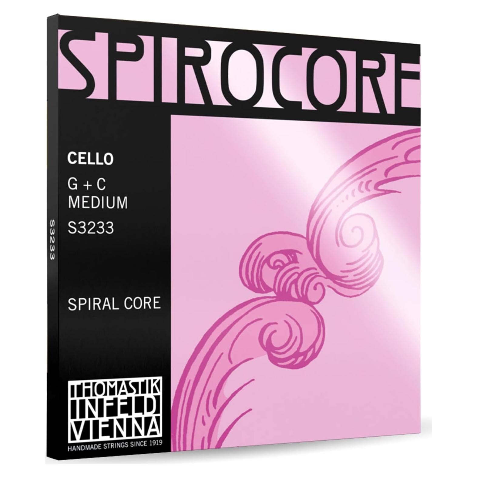 Cuerdas de Chelo Spirocore Thomastik-Infeld S3233 4/4
