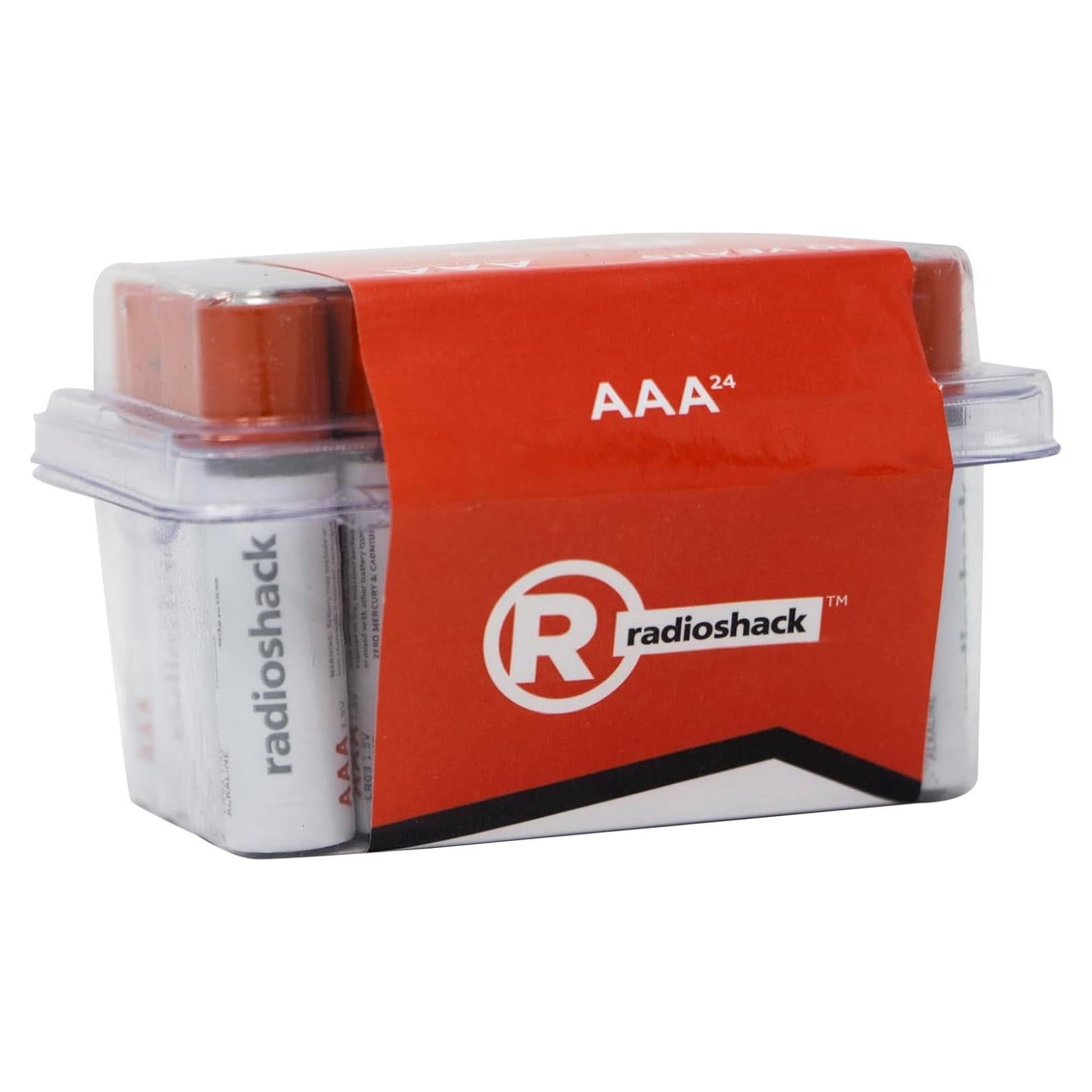Baterías Alcalinas AAA RadioShack, 24 piezas, 1.5V