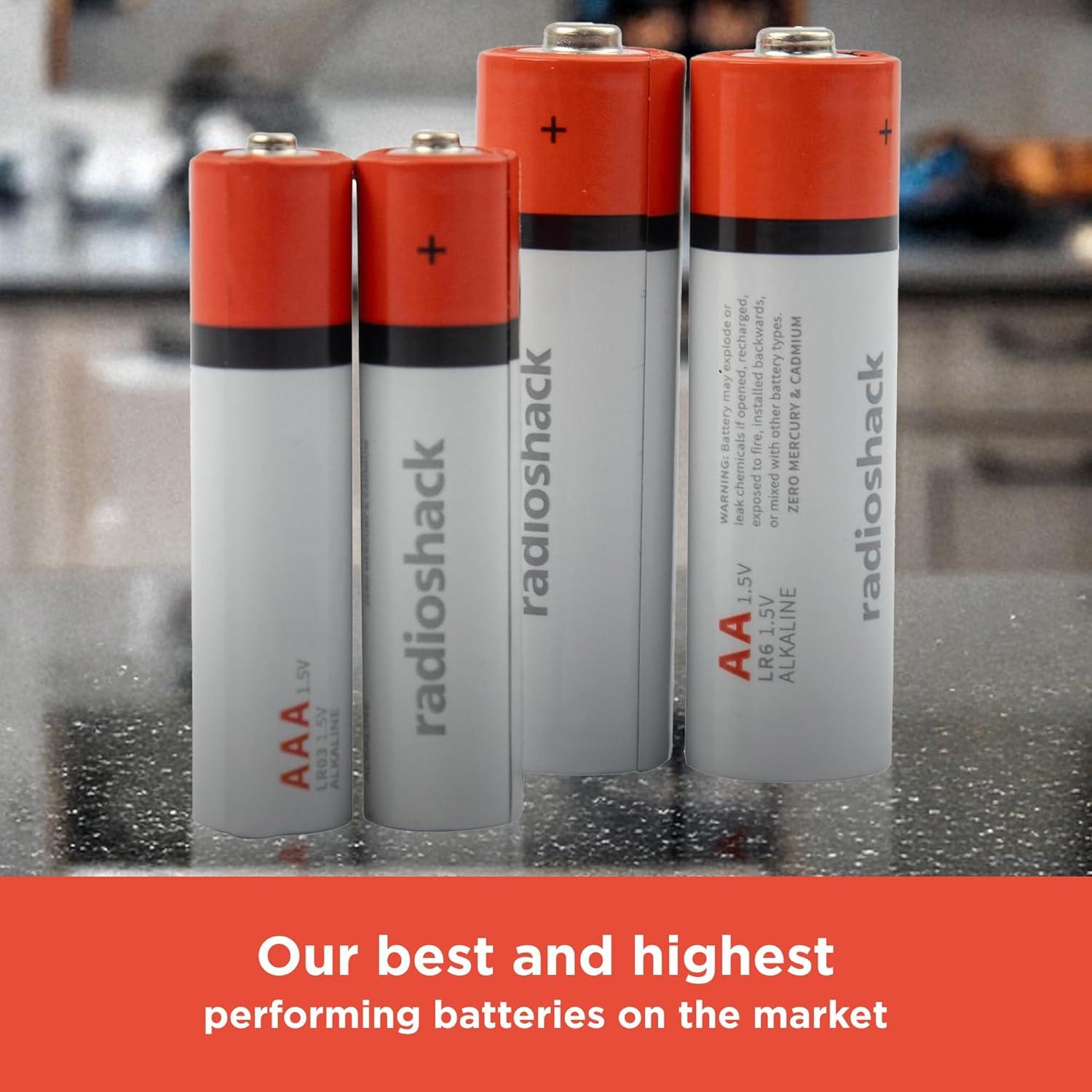 Baterías Alcalinas AAA RadioShack, 24 piezas, 1.5V