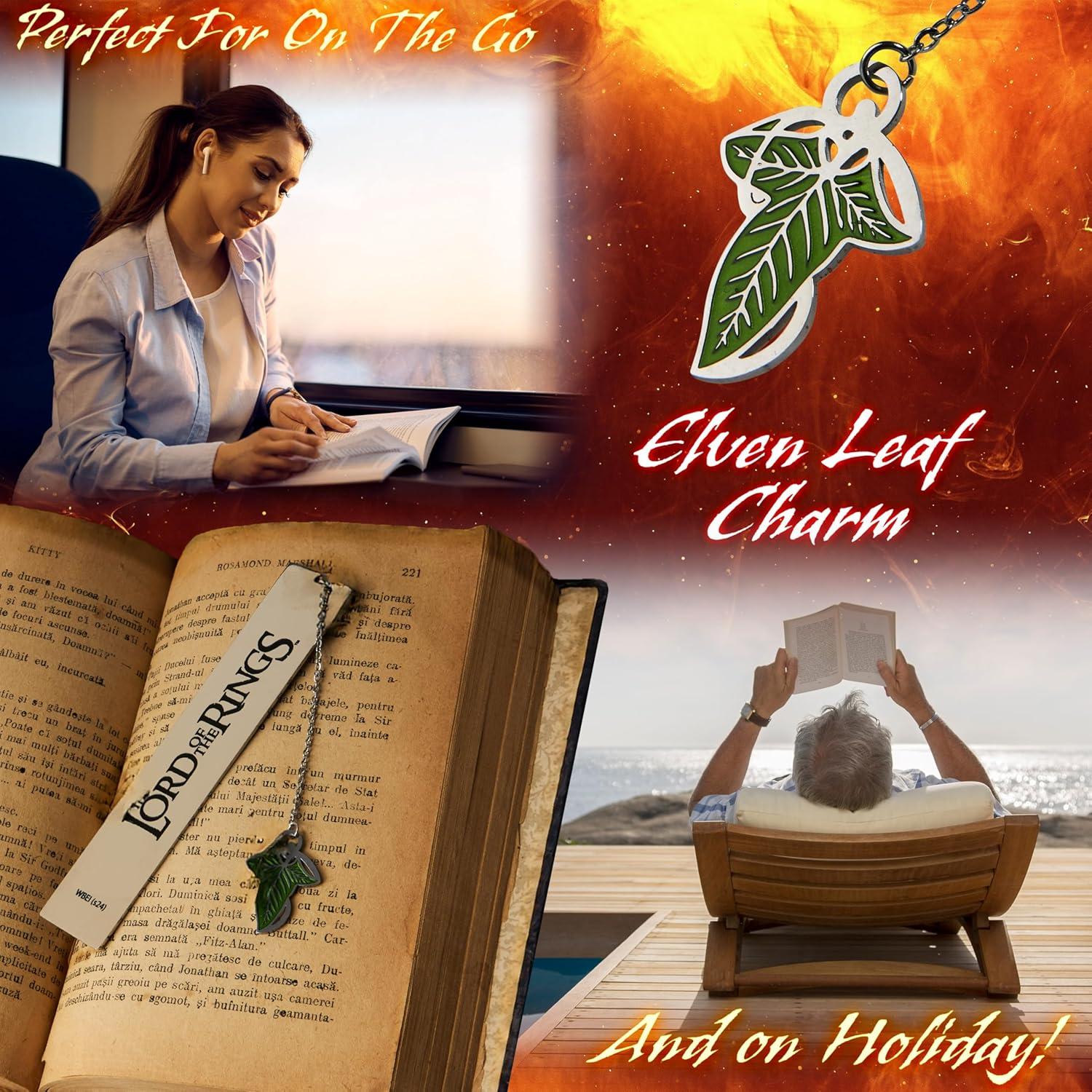 Marcador de Metal El Señor de los Anillos - Acero Inoxidable