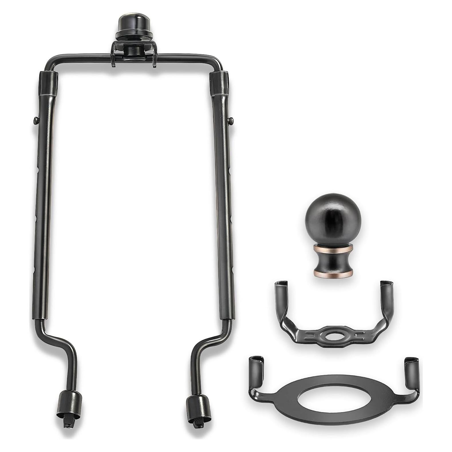 Soporte de Lámpara Ajustable FineLux 17-25 cm Negro