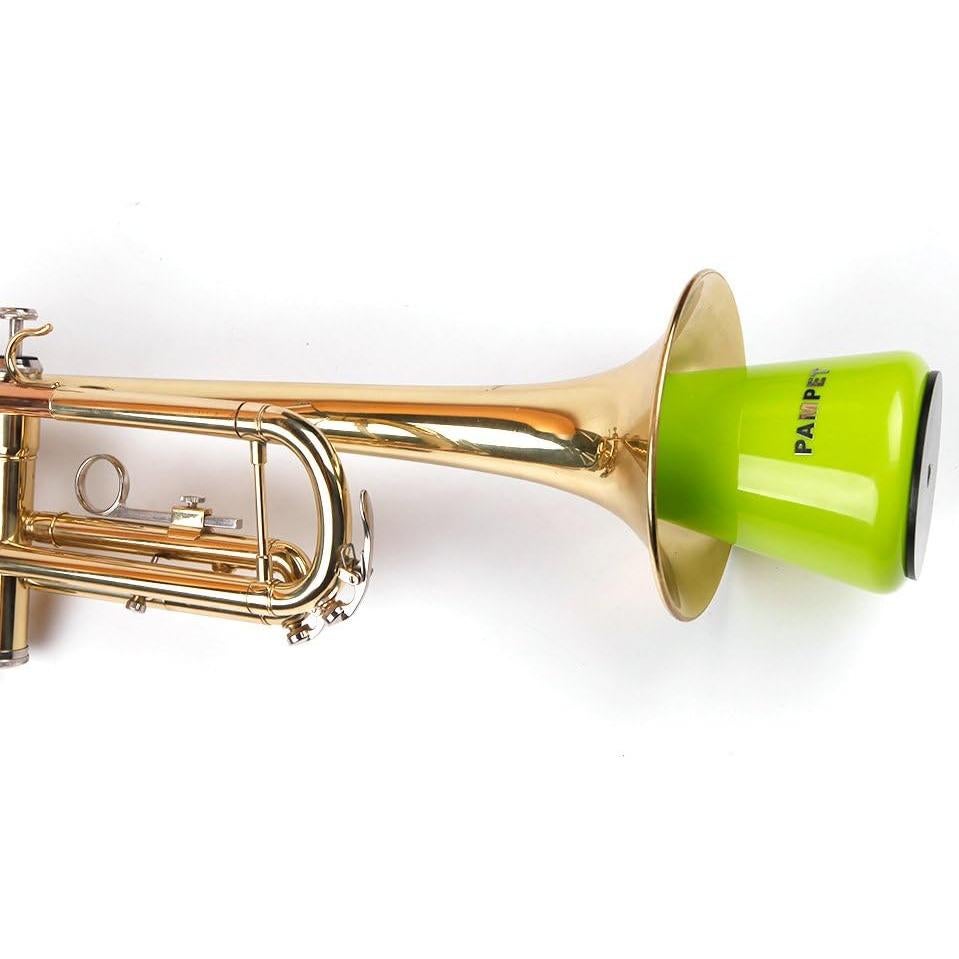 Silenciador de Trompeta PAMPET Verde Práctico Ligero