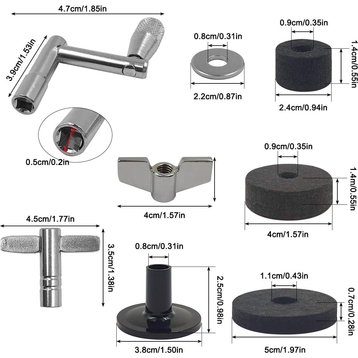 SourceTon Kit de Almohadillas y Amortiguadores para Batería