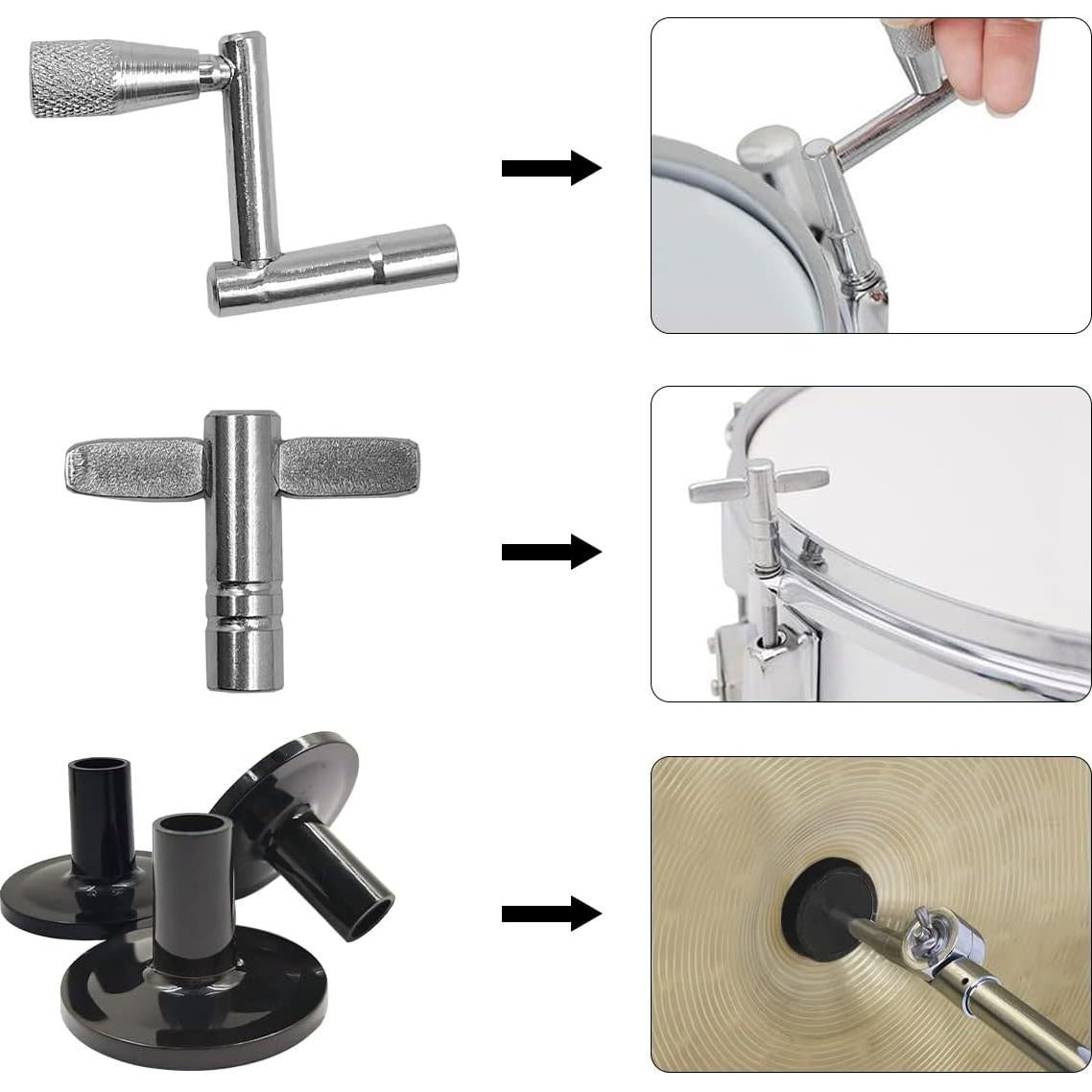 SourceTon Kit de Almohadillas y Amortiguadores para Batería