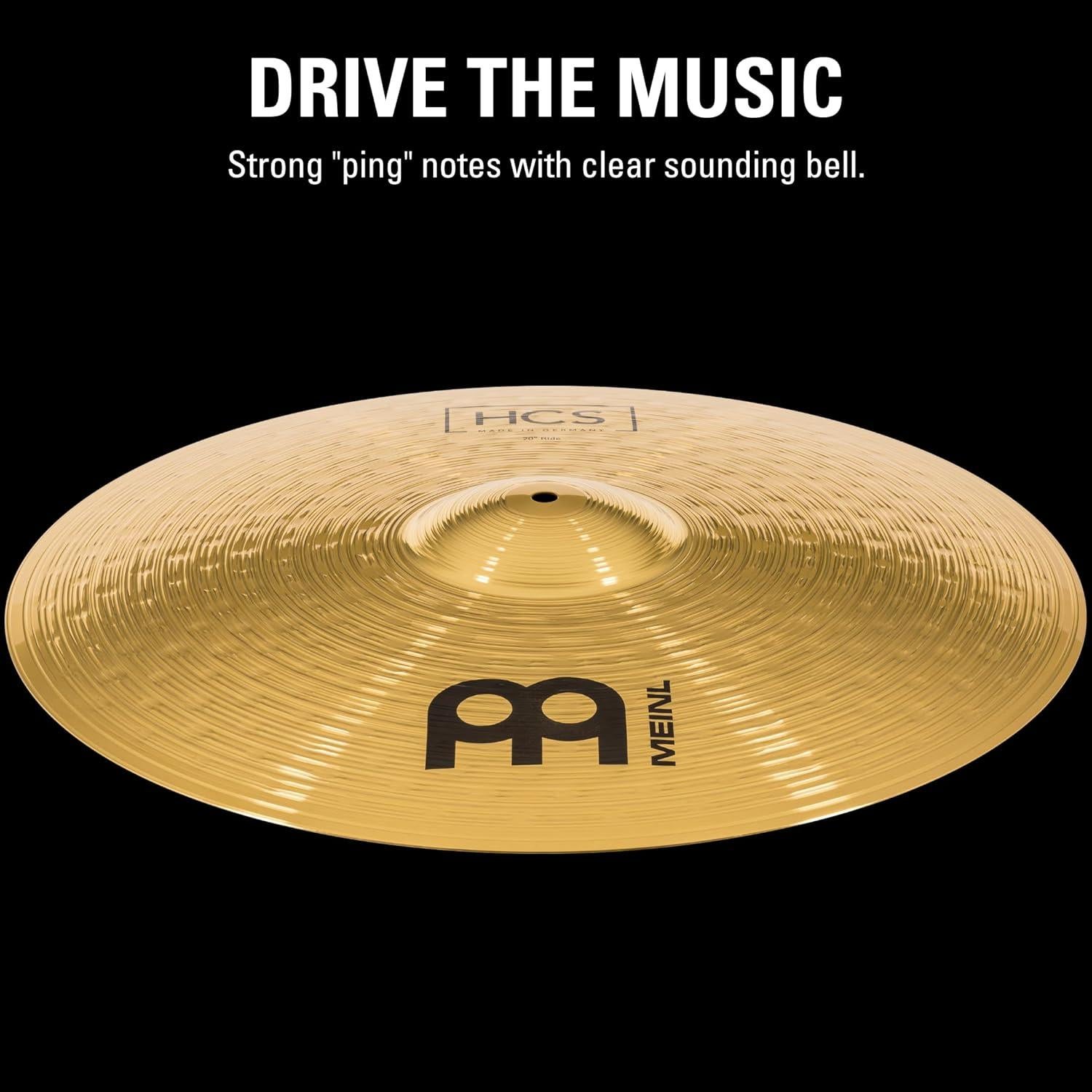 Meinl Platillo Ride 20" Latón HCS20R Tradicional