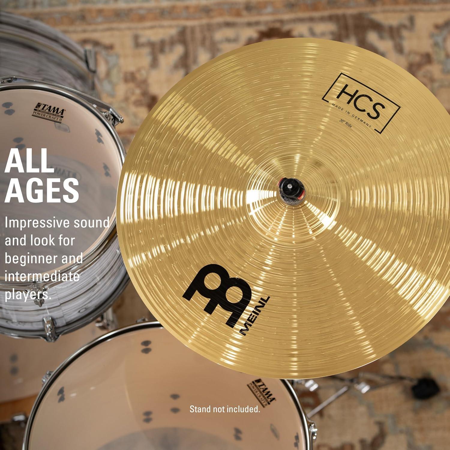 Meinl Platillo Ride 20" Latón HCS20R Tradicional