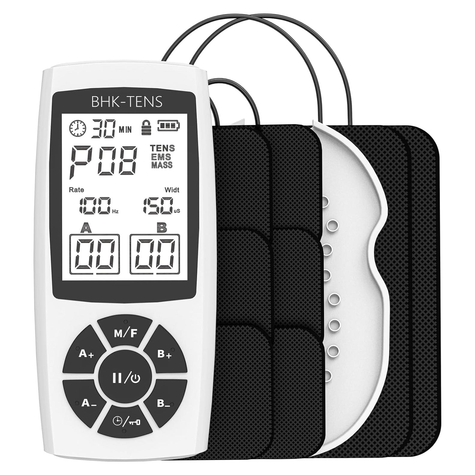 Estimulador Muscular TENS BHK-TENS 22 Modos Alivio Dolor