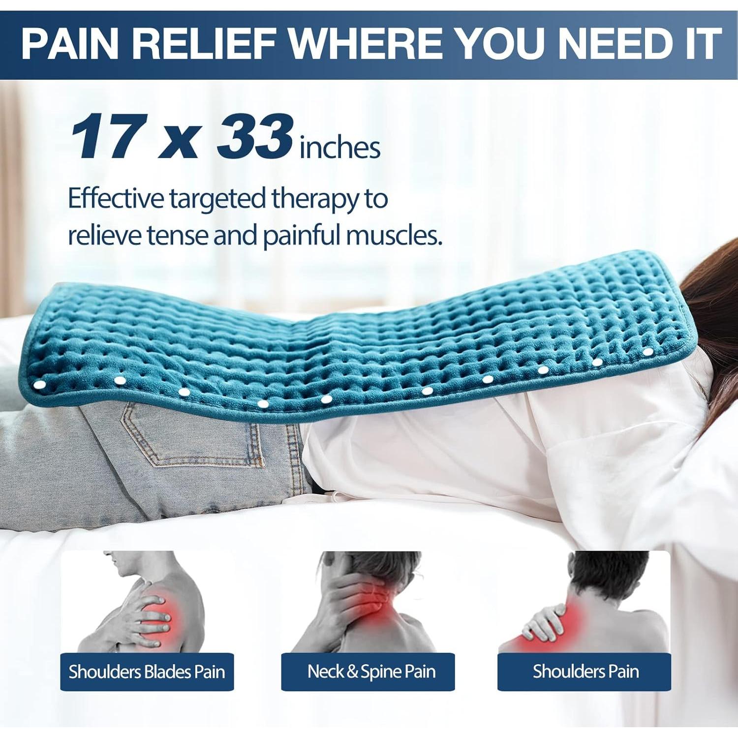 Almohadilla Térmica DAILYLIFE 43x84 cm Eléctrica Lavable