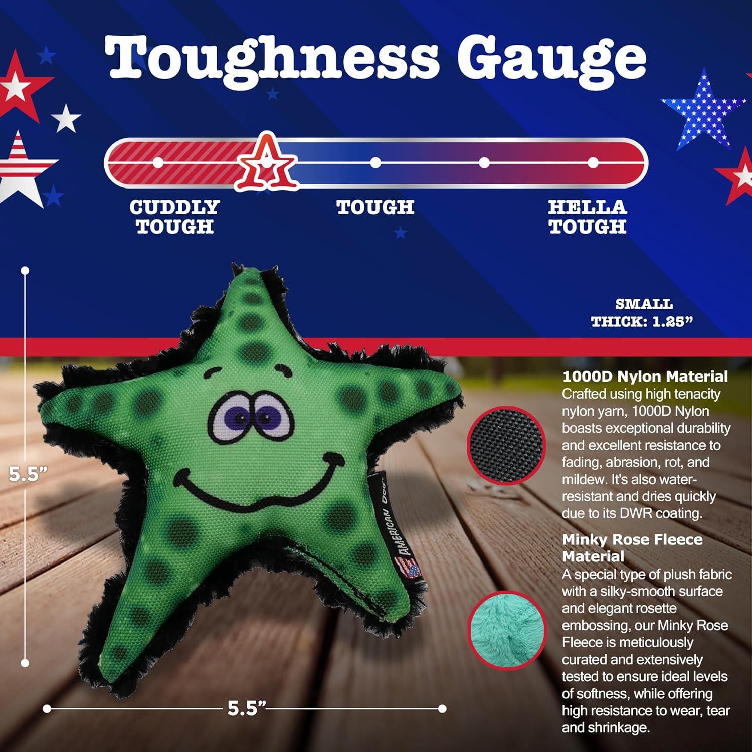 Juguete para Perros Estrella de Stanley American Dog 14cm