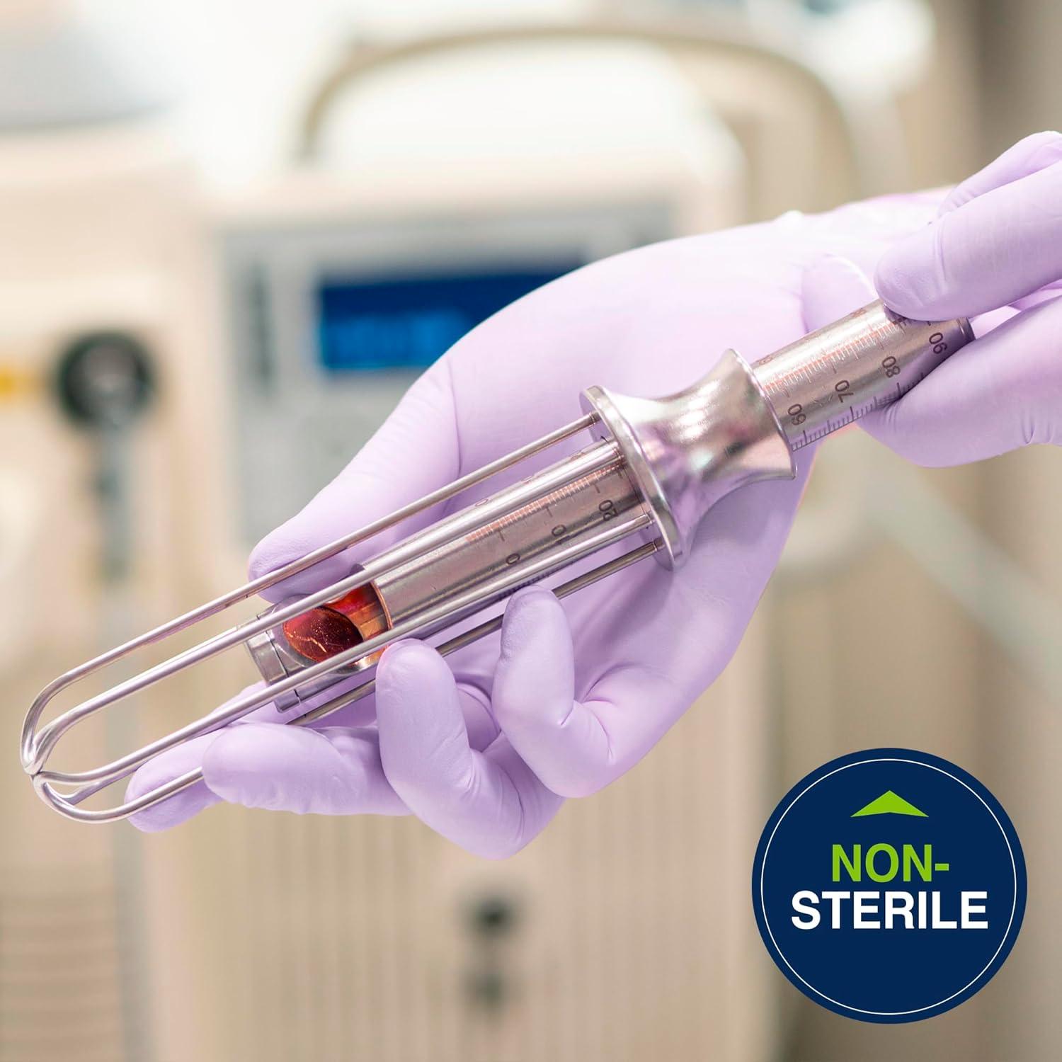 Guantes de Examen Nitrilo Lavanda Halyard X-Grande 24.1 cm (Caja 230)