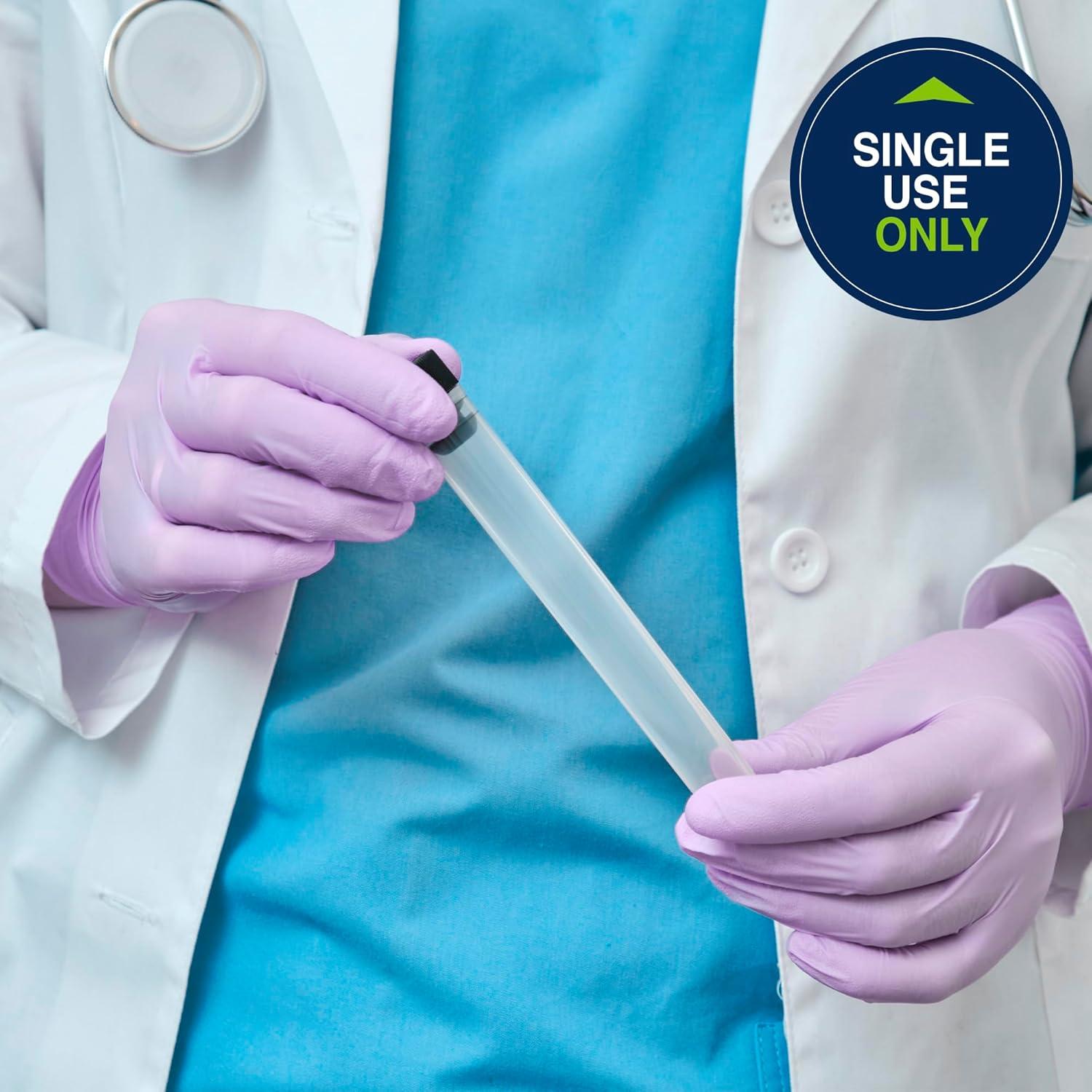 Guantes de Examen Nitrilo Lavanda Halyard X-Grande 24.1 cm (Caja 230)