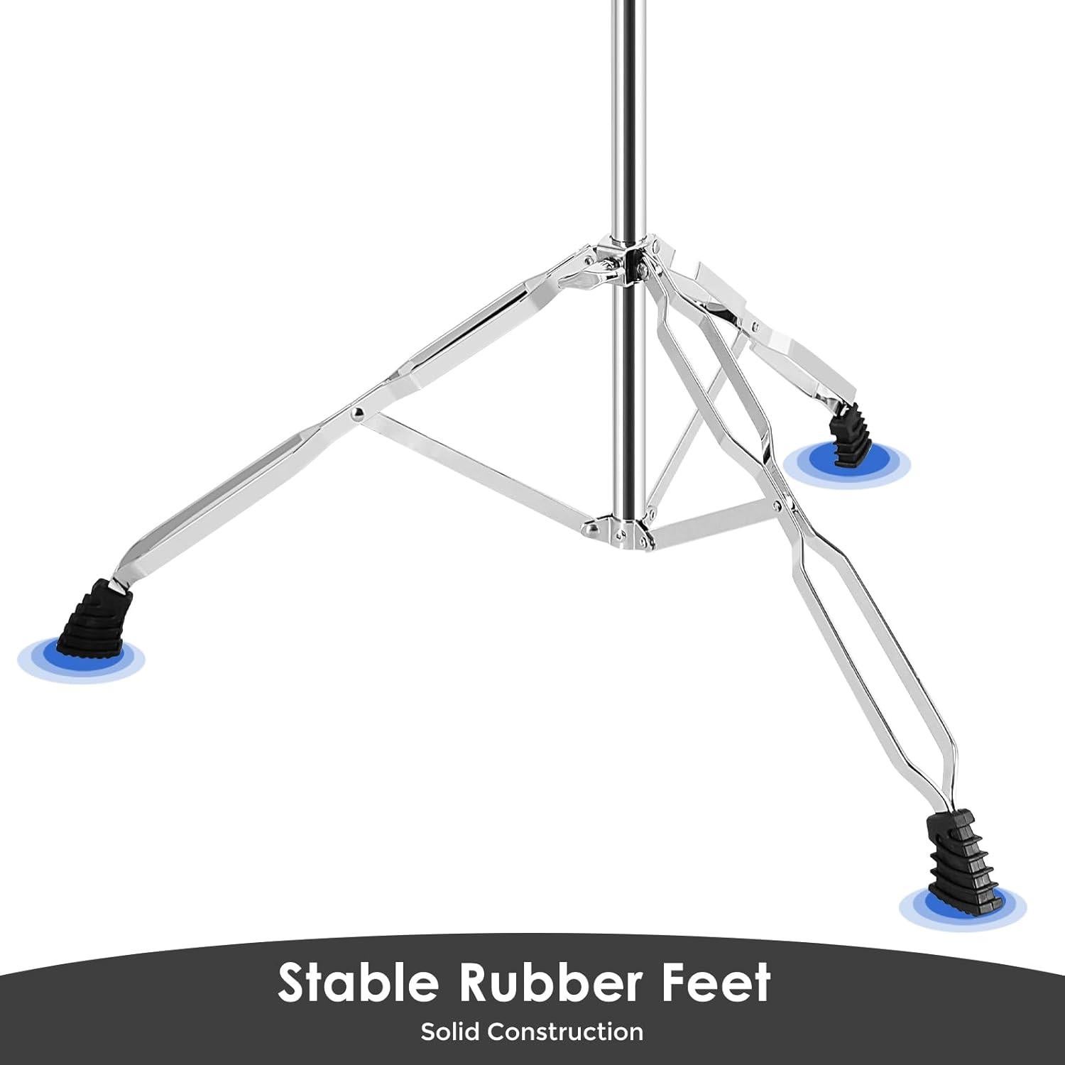 Soporte para Trompeta EASTROCK Ajuste Altura Plegable Plata