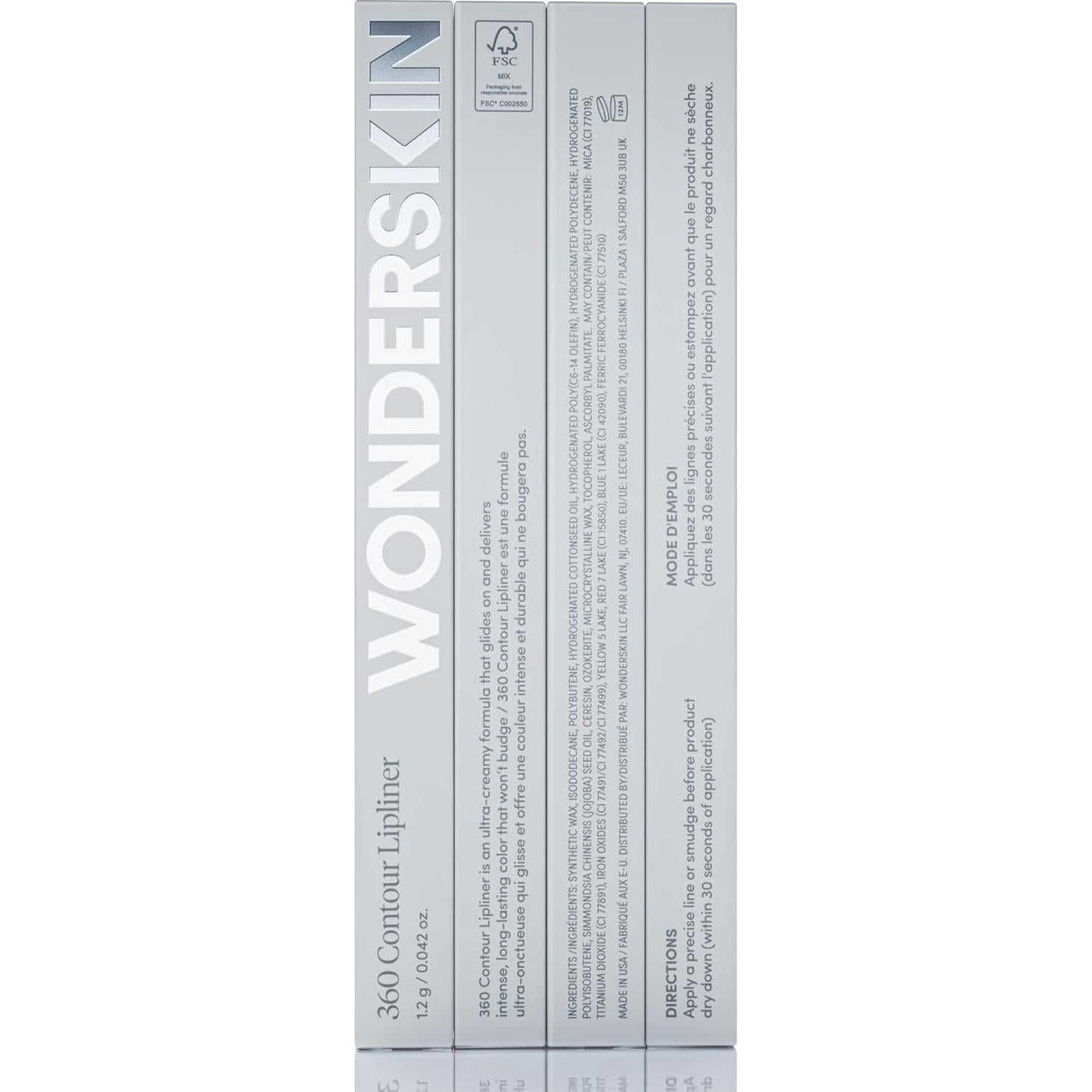 Lápiz de Contorno de Labios Wonderskin Rubor Impermeable