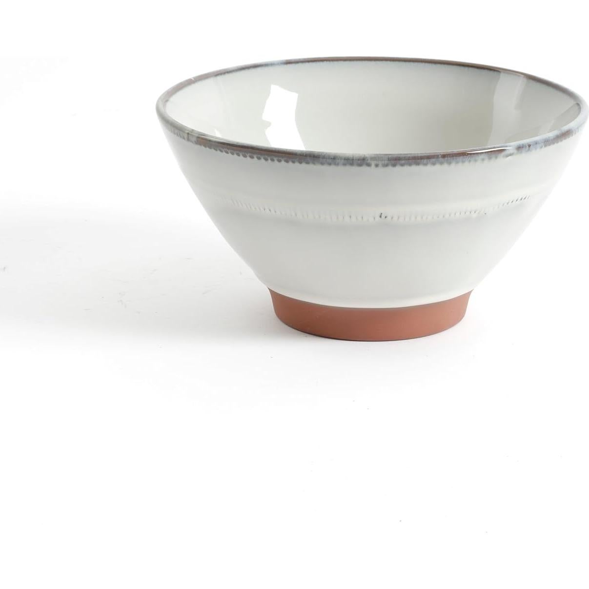 Juego de Vajilla Gibson Elite Terranea 12 Piezas Blanco