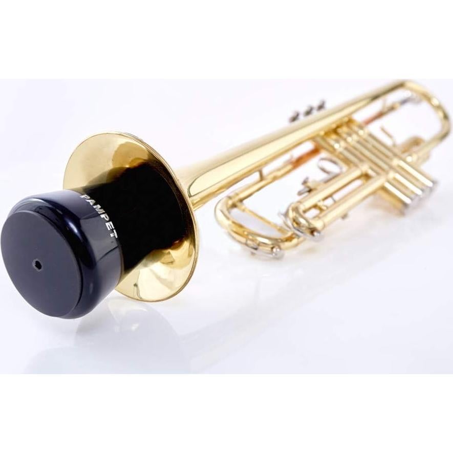 Silenciador de Trompeta PAMPET Práctico Negro 13x8 cm