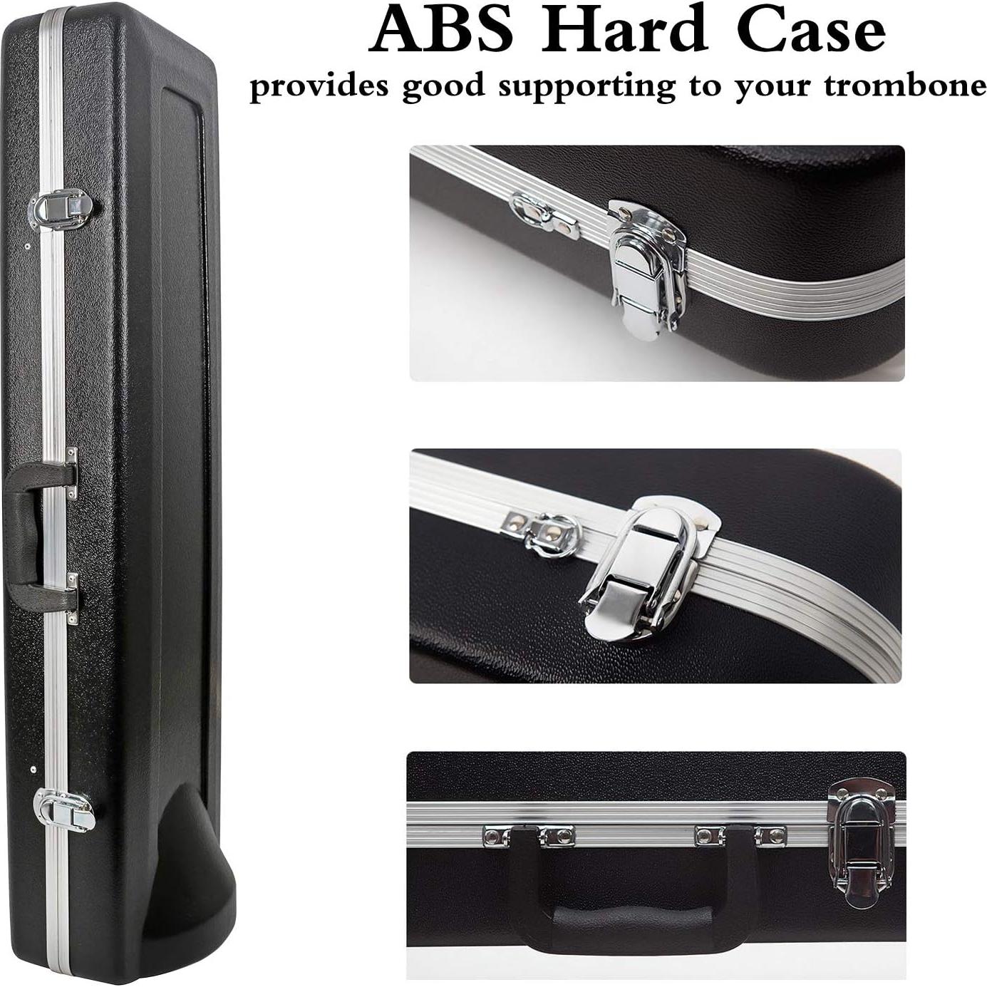 Trompeta Tenor Bb EastRock Latón Dorado para Estudiantes