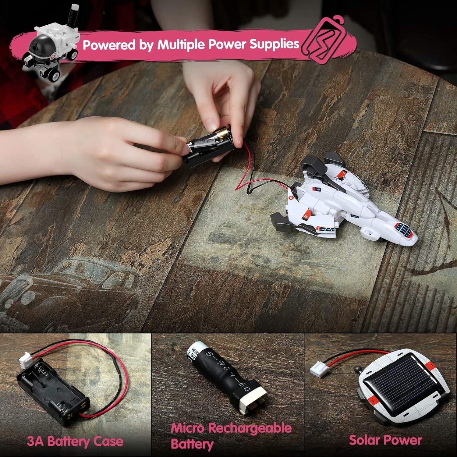 Juguete Robot Solar 6 en 1 Batlofty para Niños 8+