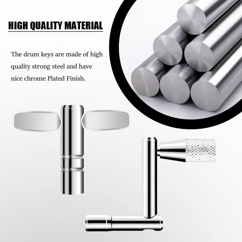 Juego de Llaves de Tambor 3 Piezas Universal con Movimiento Continuo