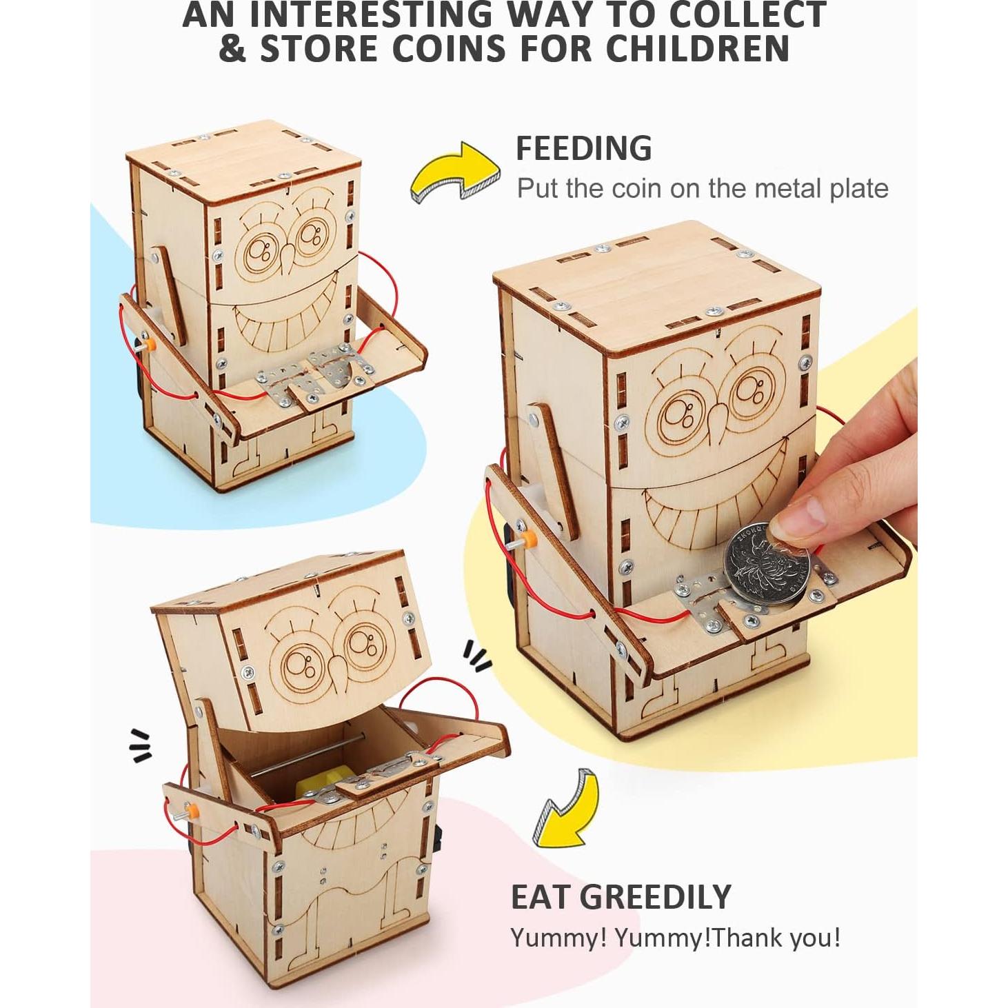 Kit STEM Poraxy 4 en 1 para Niños 8-12 Años