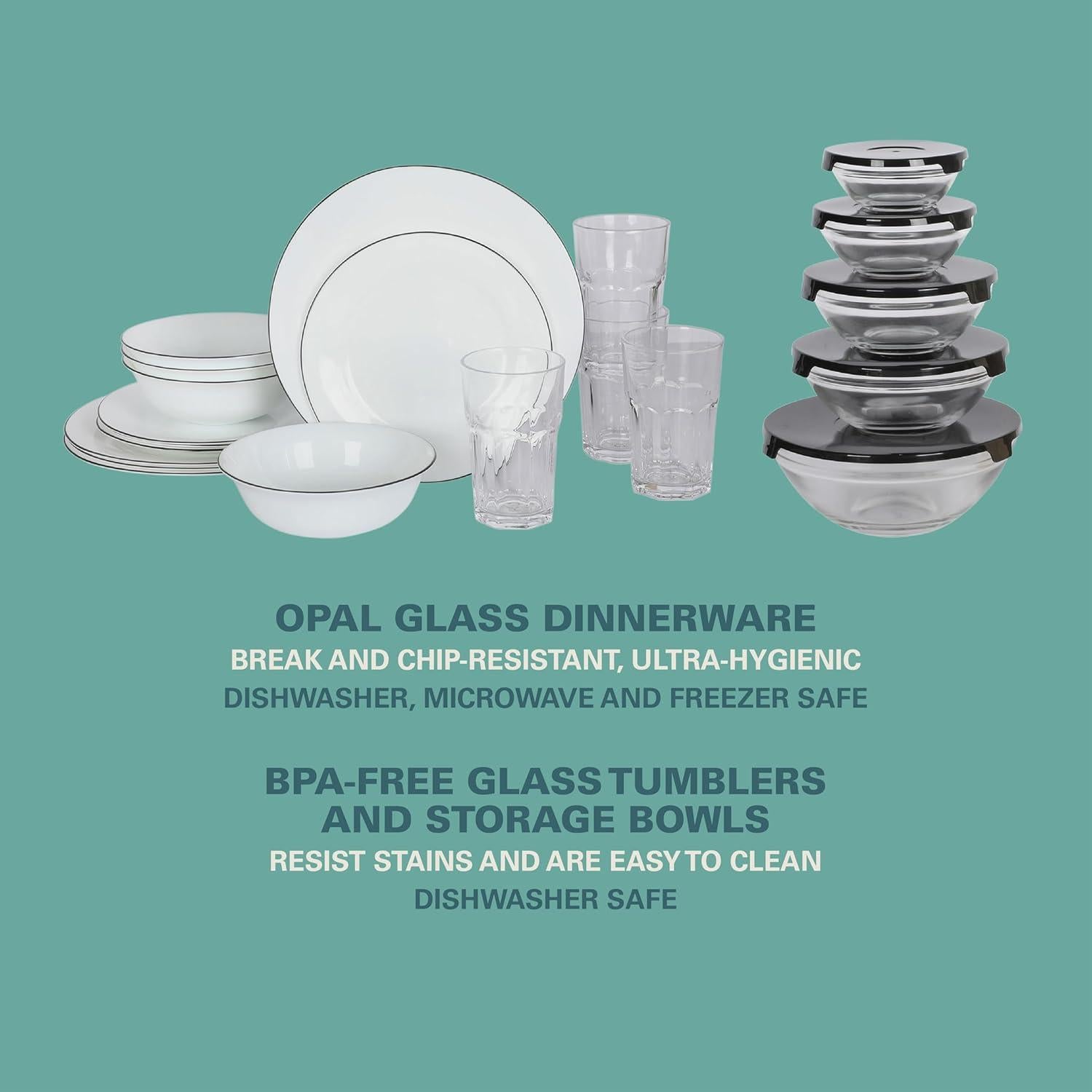 Juego de Cocina 74 Piezas Gibson Home Acero Inoxidable