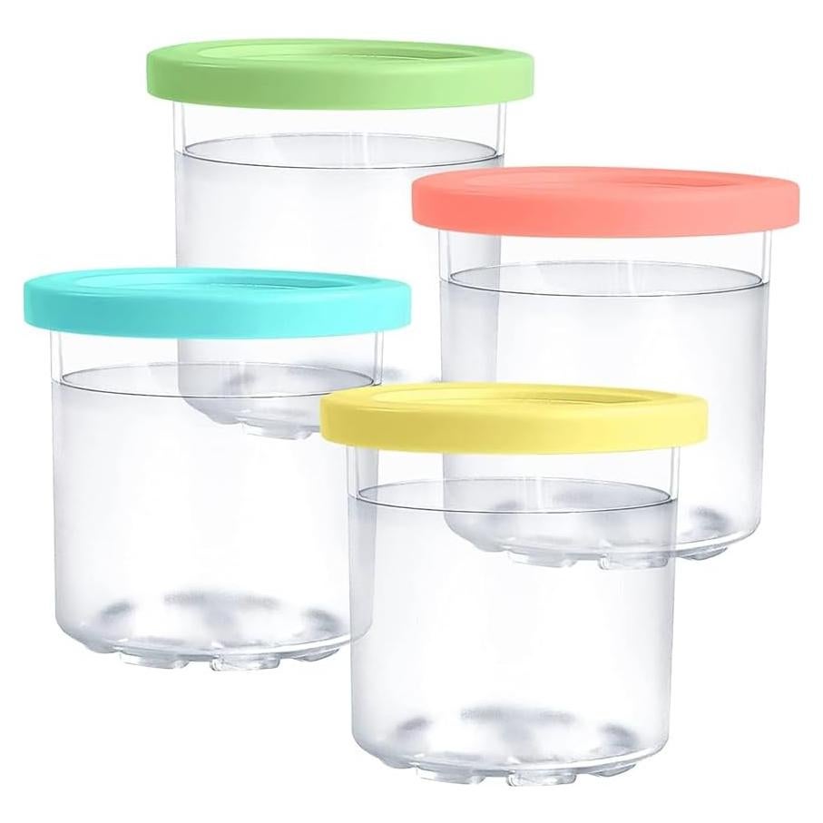 Paquete de 4 Pintas de Helado Ninja Creami NC300 - 473ml