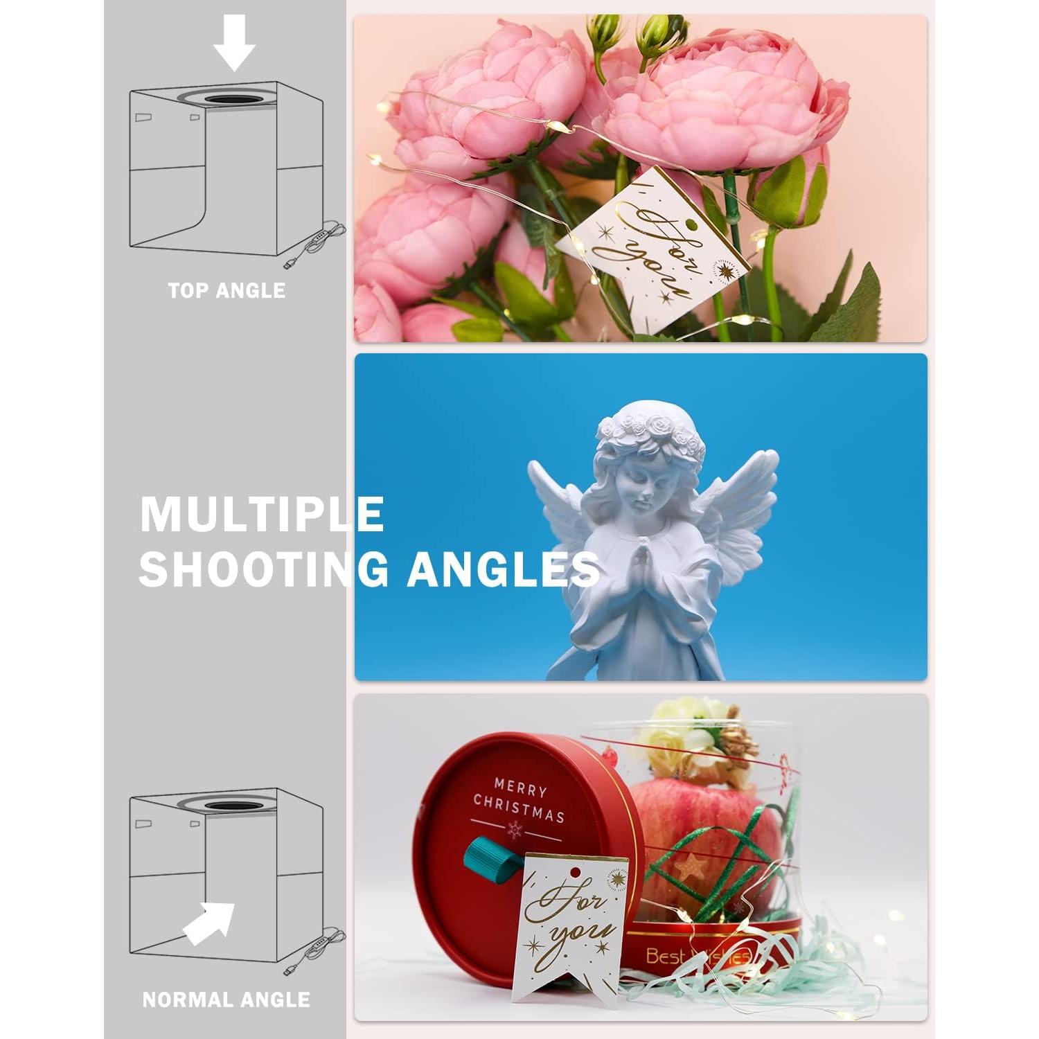 Estudio Fotográfico PULUZ 25cm Plegable con 12 Fondos