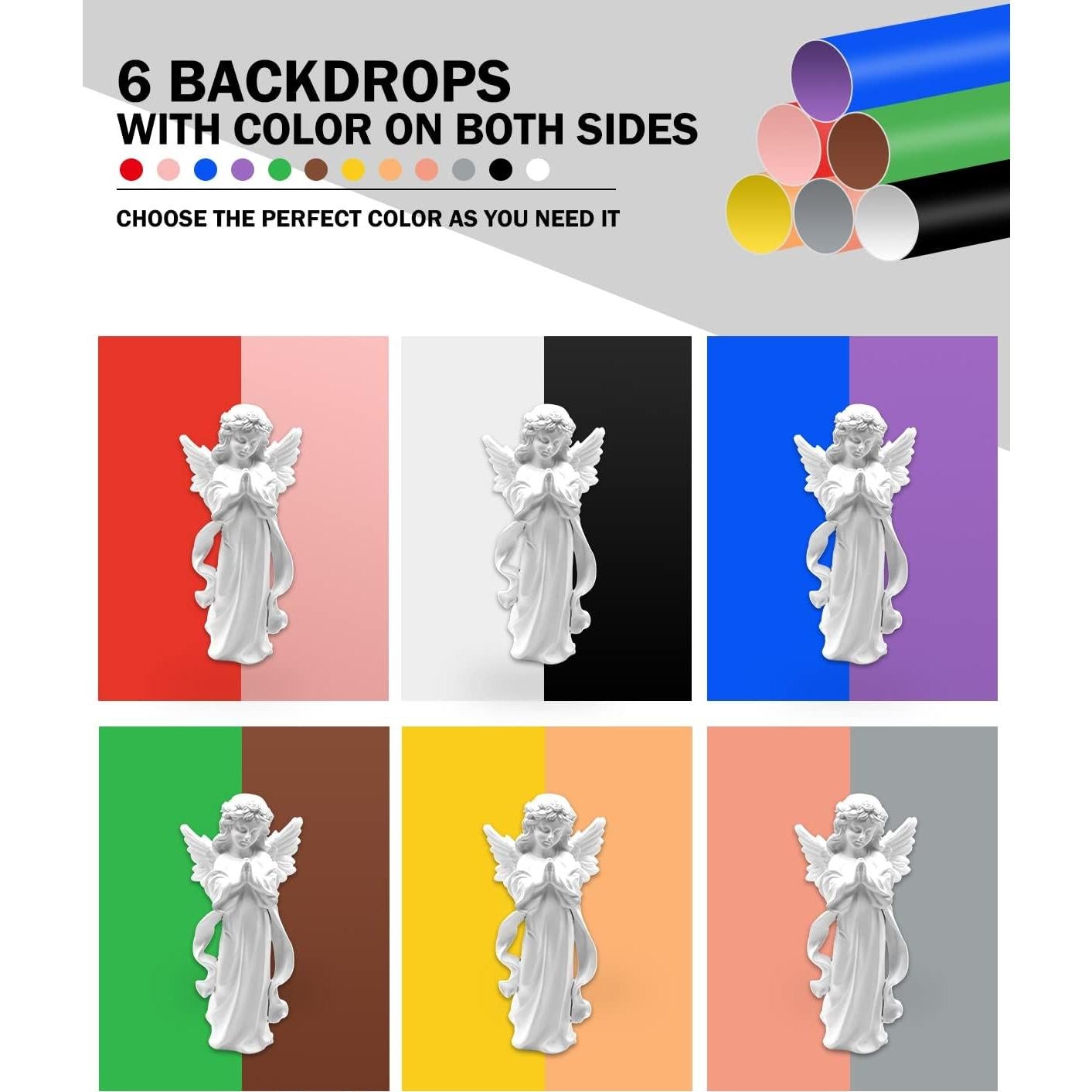 Estudio Fotográfico PULUZ 25cm Plegable con 12 Fondos