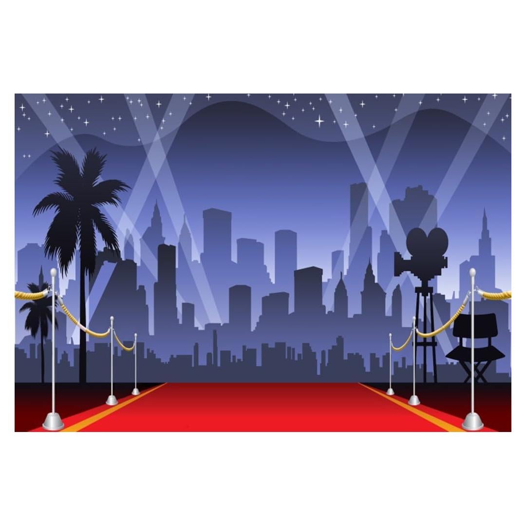 Fondo de Fotografía Vinilo AOFOTO 3x2.2m Rojo para Eventos