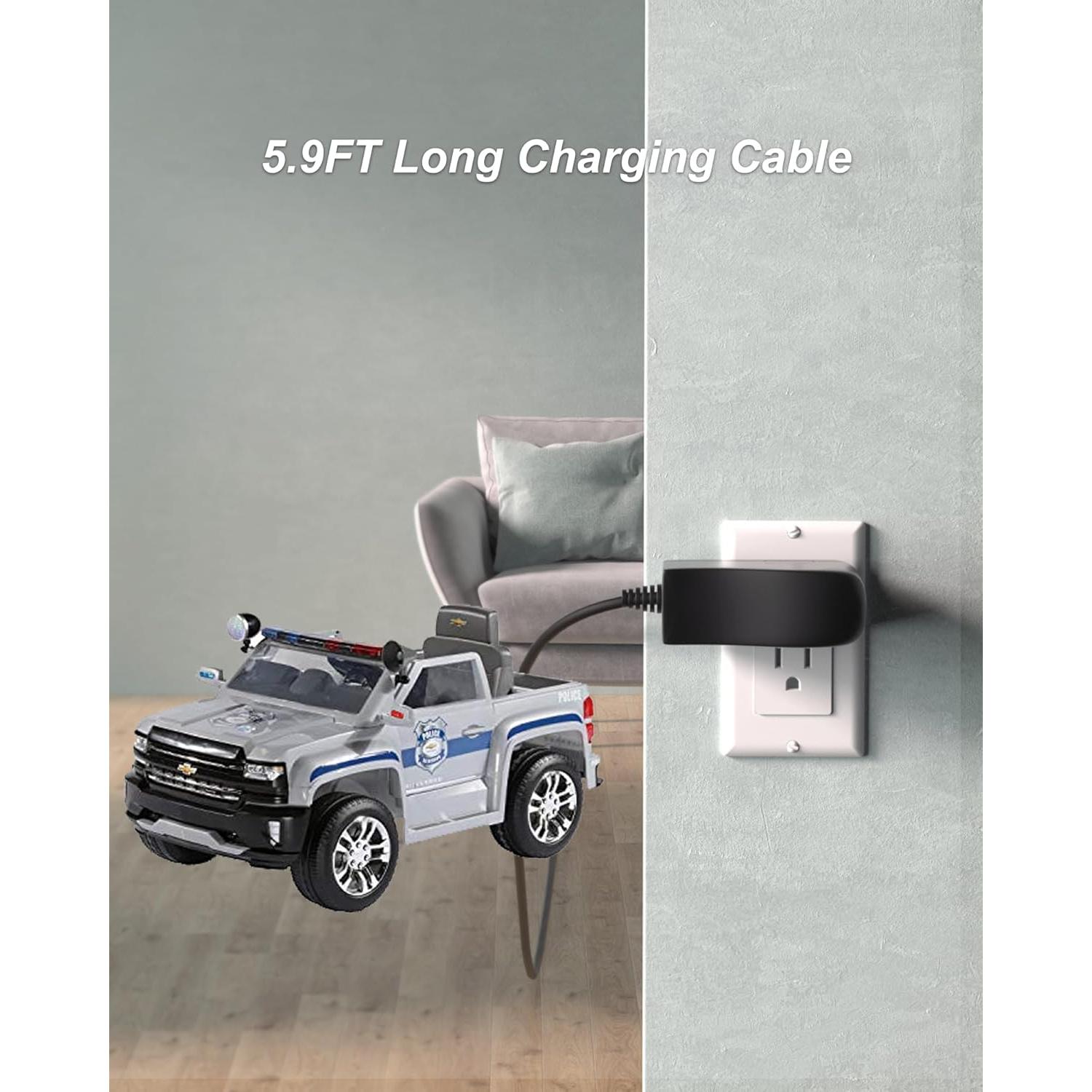 Cargador de coche VHBW 6V para juguetes infantiles