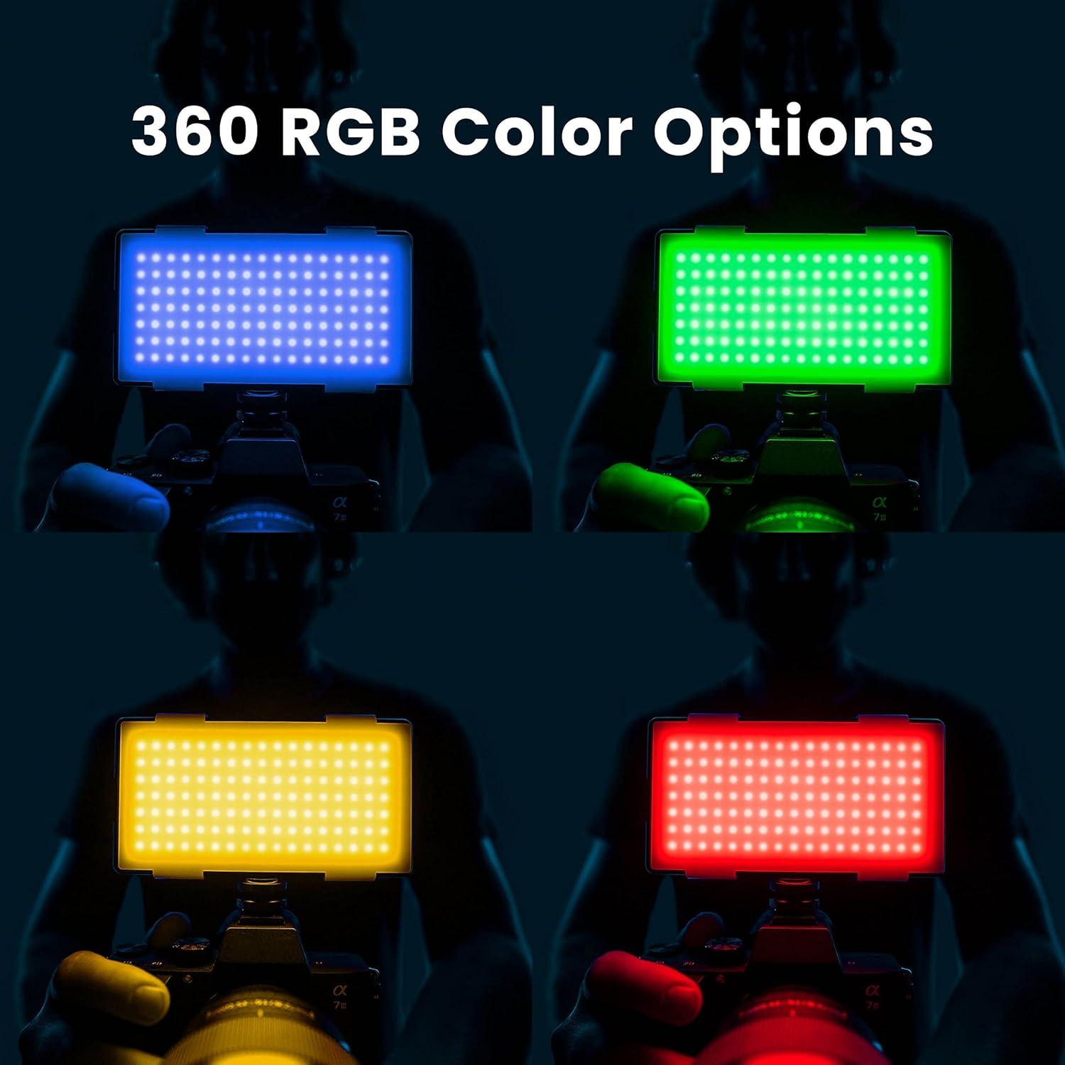 Lume Cube RGB Panel Pro 2.0 Luz LED Ajustable para Cámara