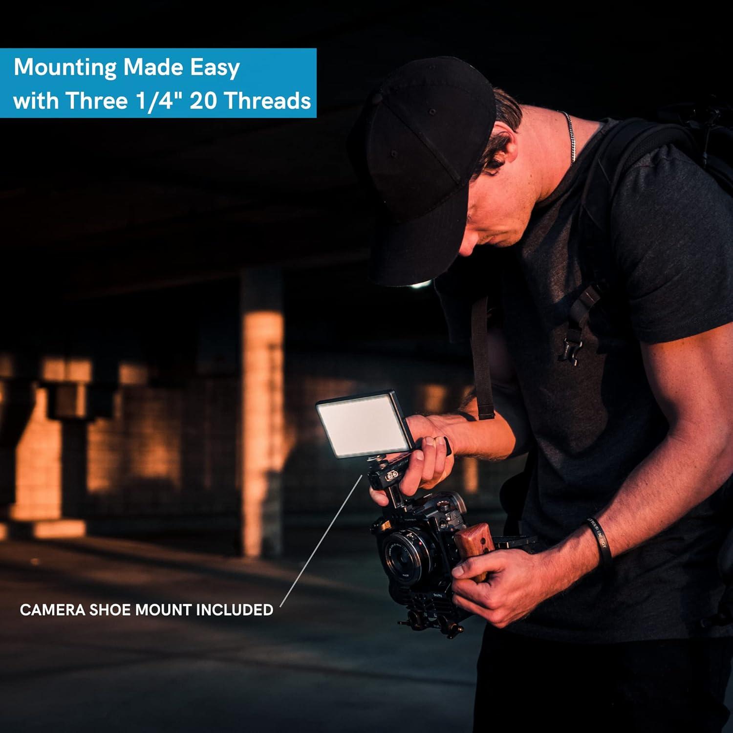 Lume Cube RGB Panel Pro 2.0 Luz LED Ajustable para Cámara