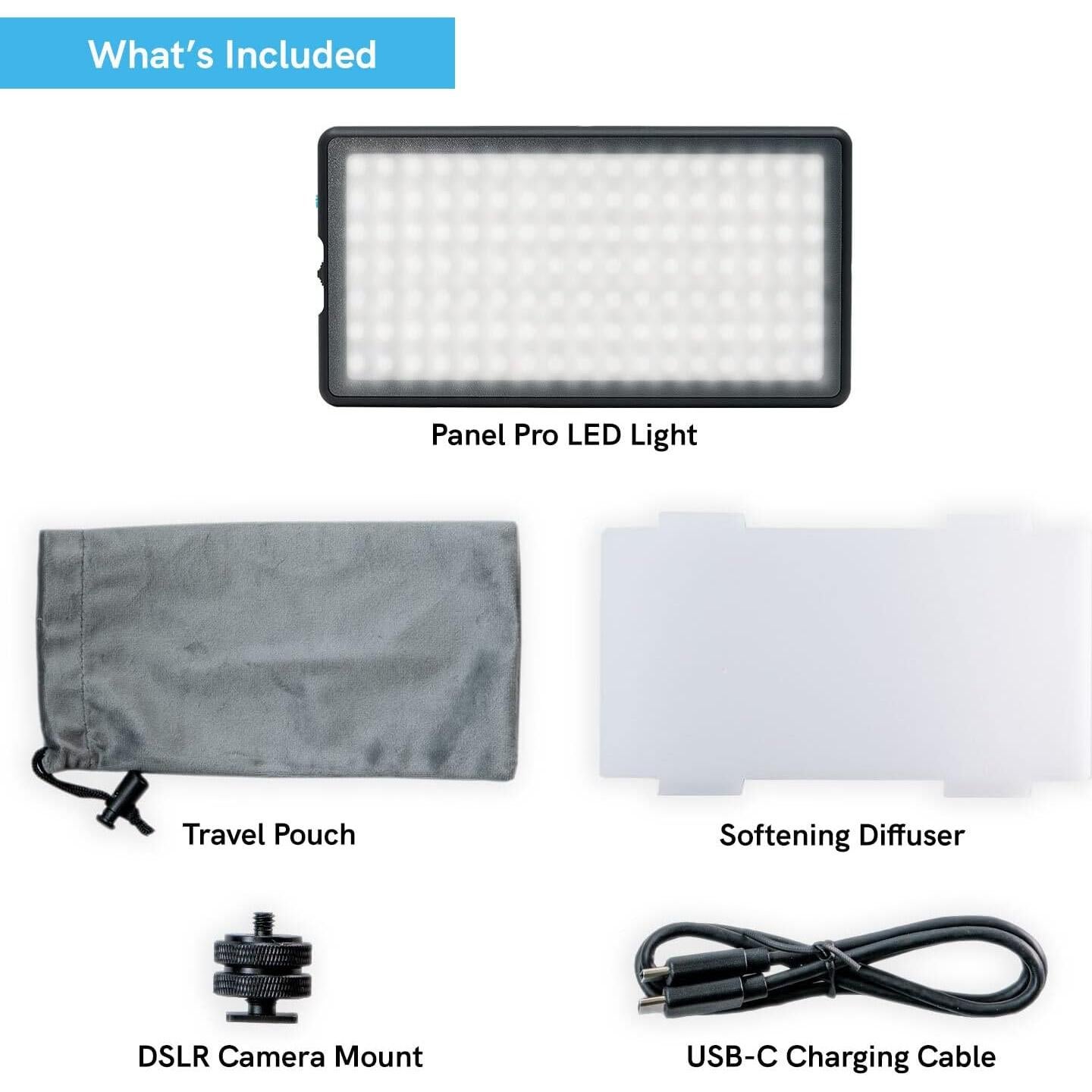 Lume Cube RGB Panel Pro 2.0 Luz LED Ajustable para Cámara