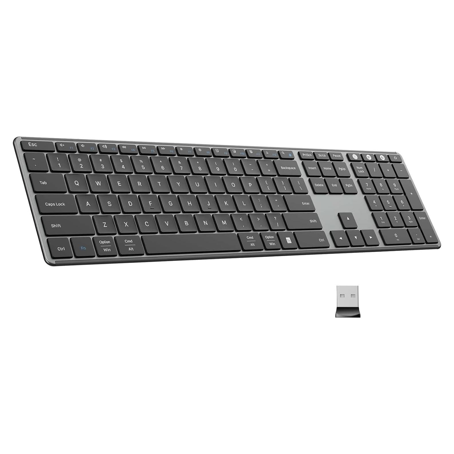Teclado Inalámbrico AUSDOM Sofkeys 4 QWERTY Recargable